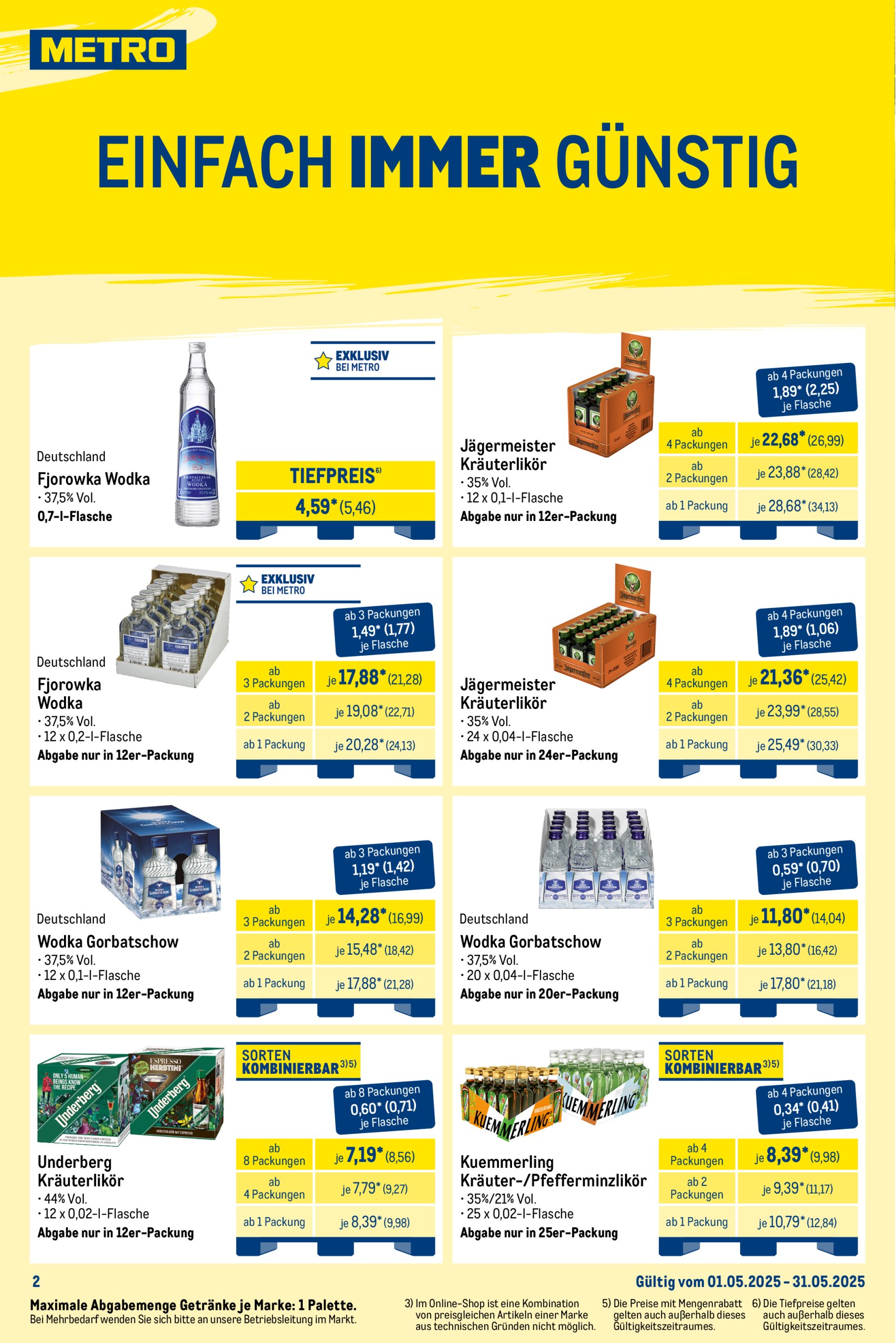 metro - Metro - Monats-Mix-Prospekt gültig von 01.05. bis 31.05. - page: 2