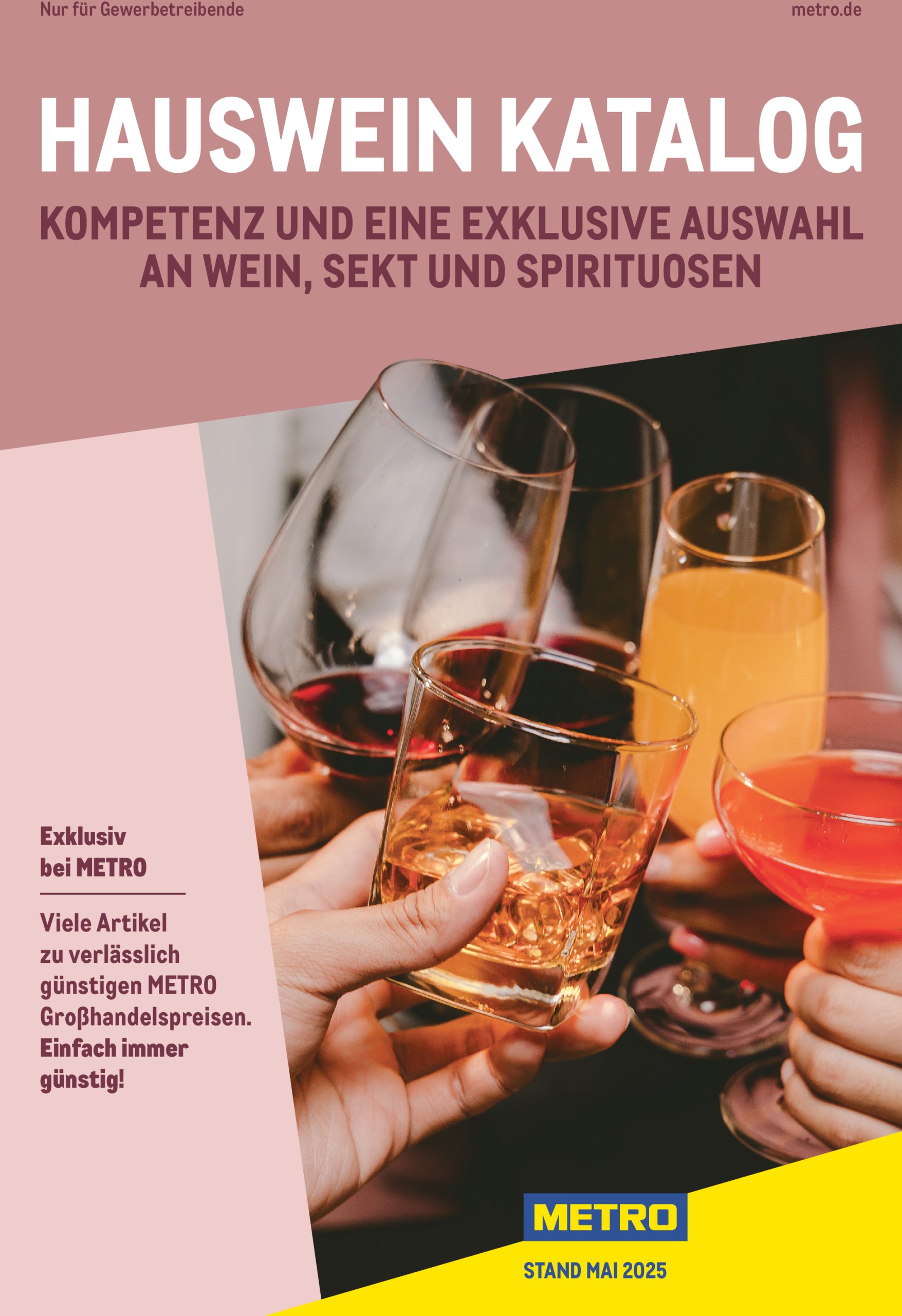 metro - Metro - Hauswein-Katalog-Prospekt gültig von 01.05. bis 30.09.