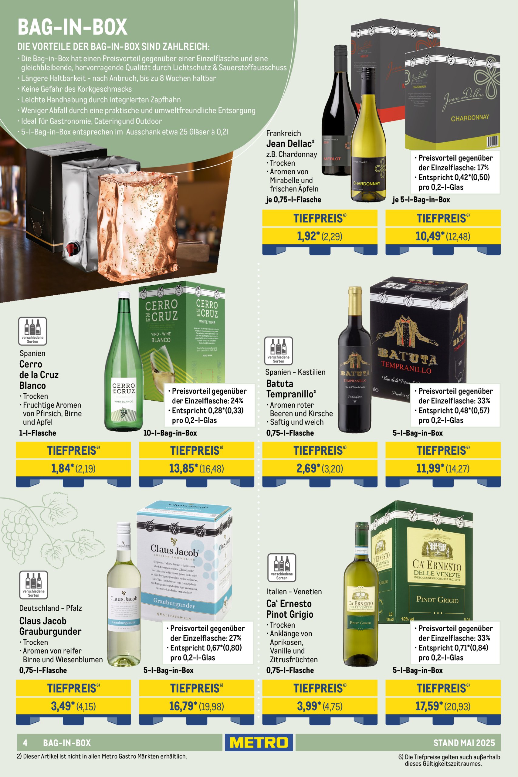 metro - Metro - Hauswein-Katalog-Prospekt gültig von 01.05. bis 30.09. - page: 4