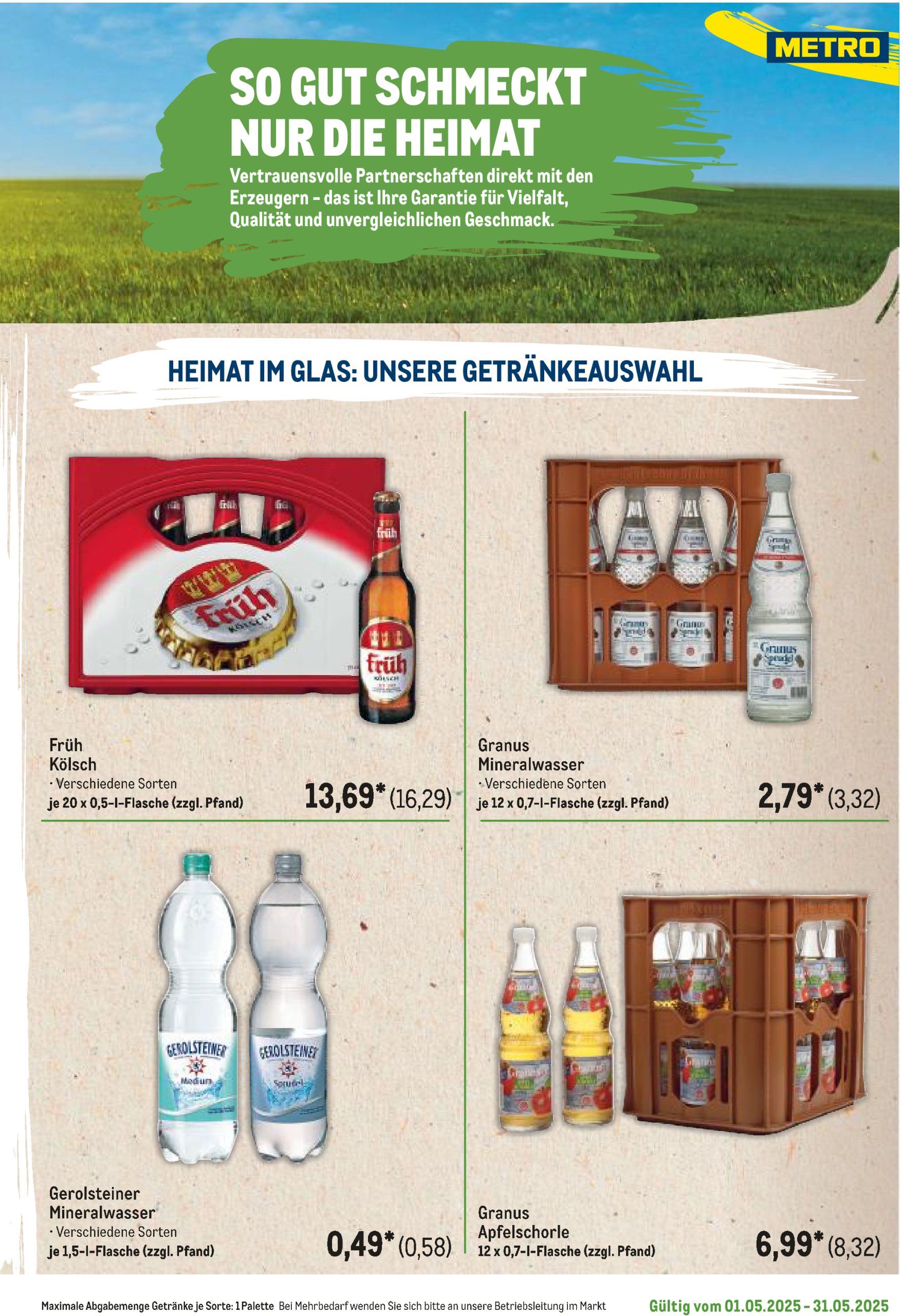 metro - Metro - Regionaler Flyer-Prospekt gültig von 01.05. bis 31.05. - page: 25 metro - Metro - Regionaler Flyer-Prospekt gültig von 01.05. bis 31.05. - page: 25