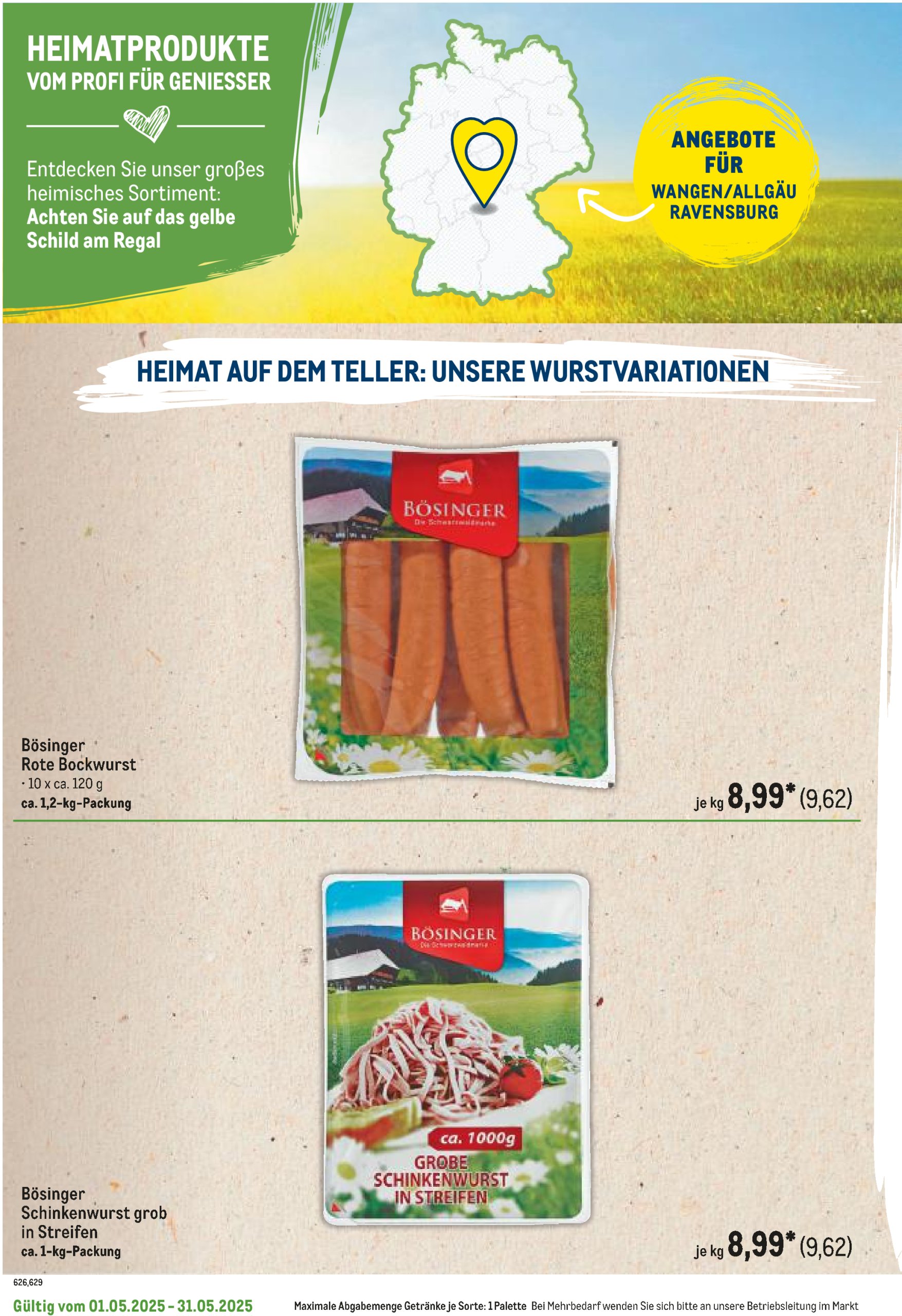 metro - Metro - Regionaler Flyer-Prospekt gültig von 01.05. bis 31.05. - page: 104 metro - Metro - Regionaler Flyer-Prospekt gültig von 01.05. bis 31.05. - page: 104