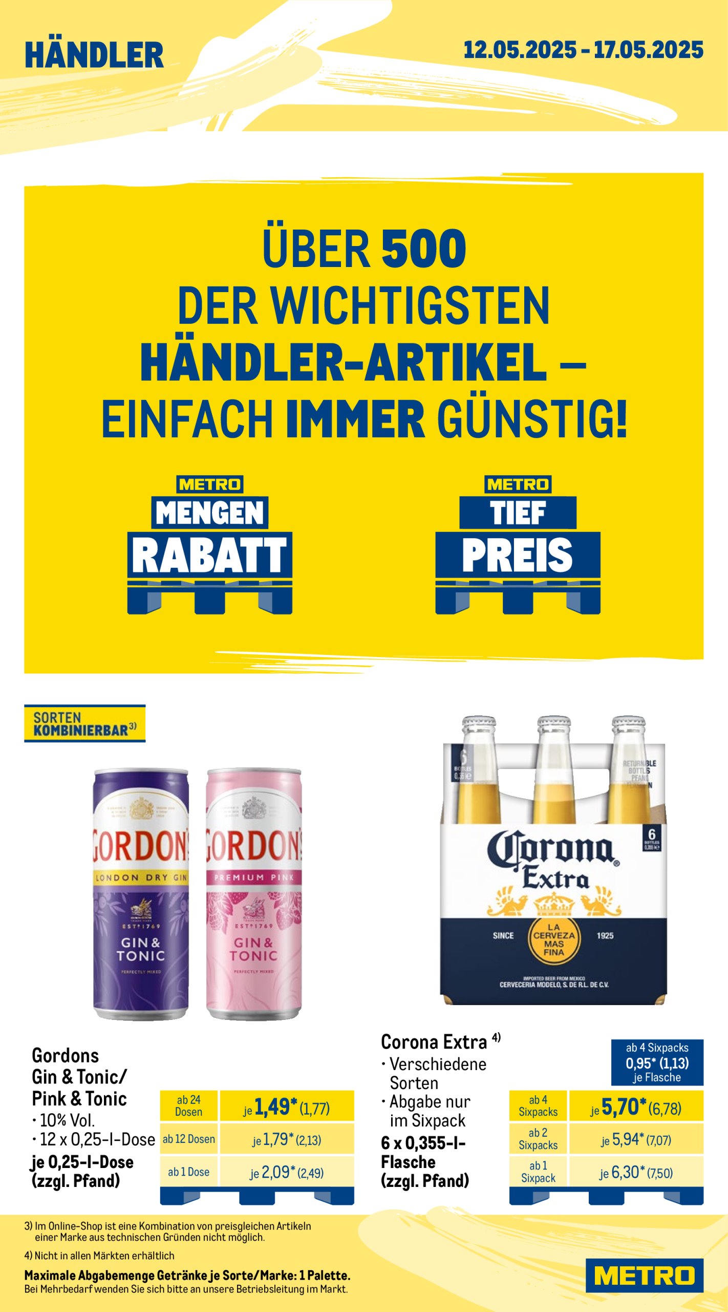 metro - Metro - Wochen-Angebote Händler-Prospekt gültig von 12.05. bis 17.05. - page: 4
