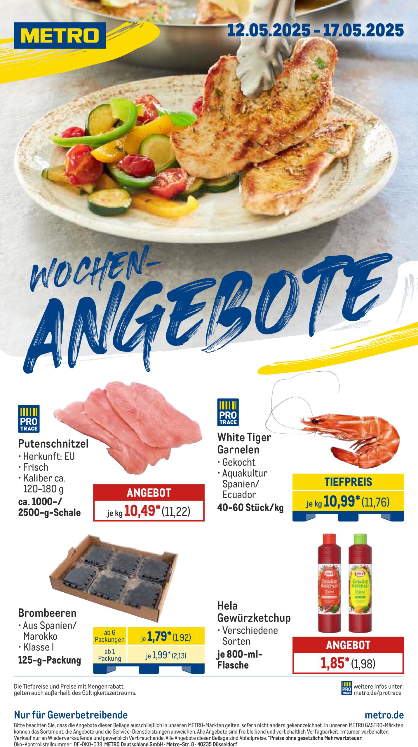 metro - Metro - Wochen-Angebote-Prospekt gültig von 12.05. bis 17.05.