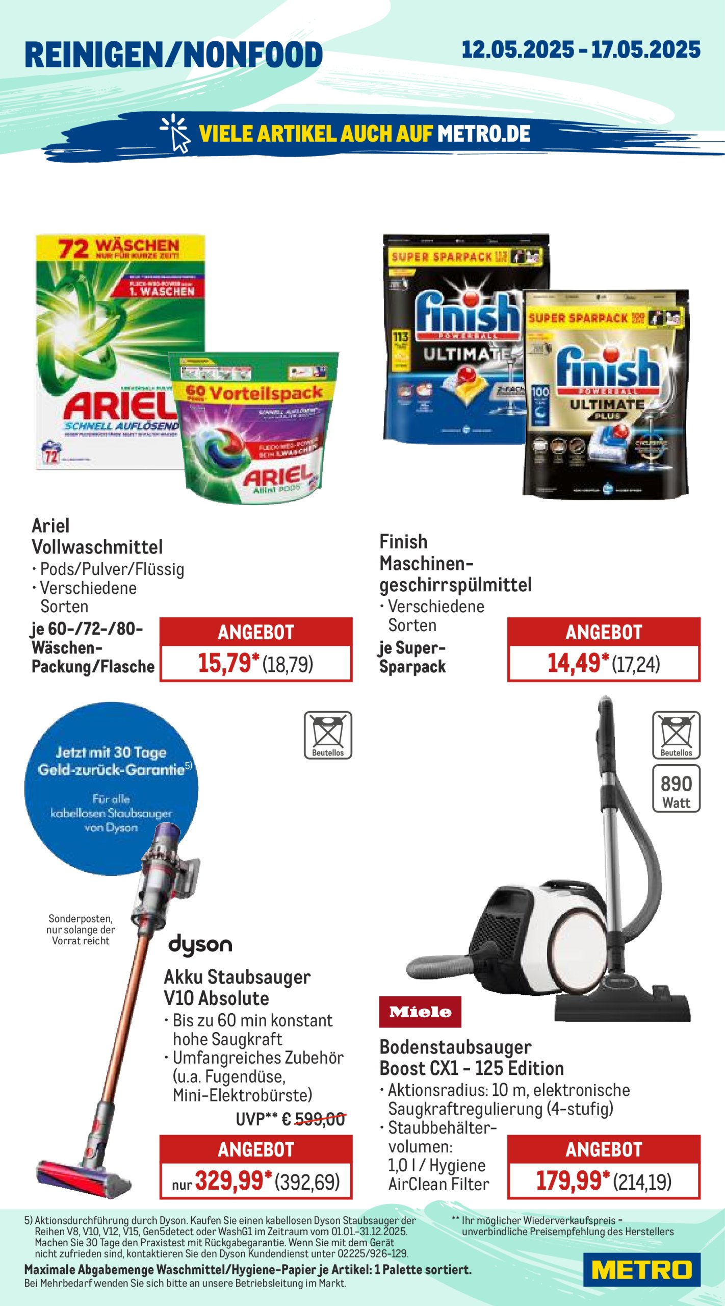 metro - Metro - Wochen-Angebote-Prospekt gültig von 12.05. bis 17.05. - page: 15