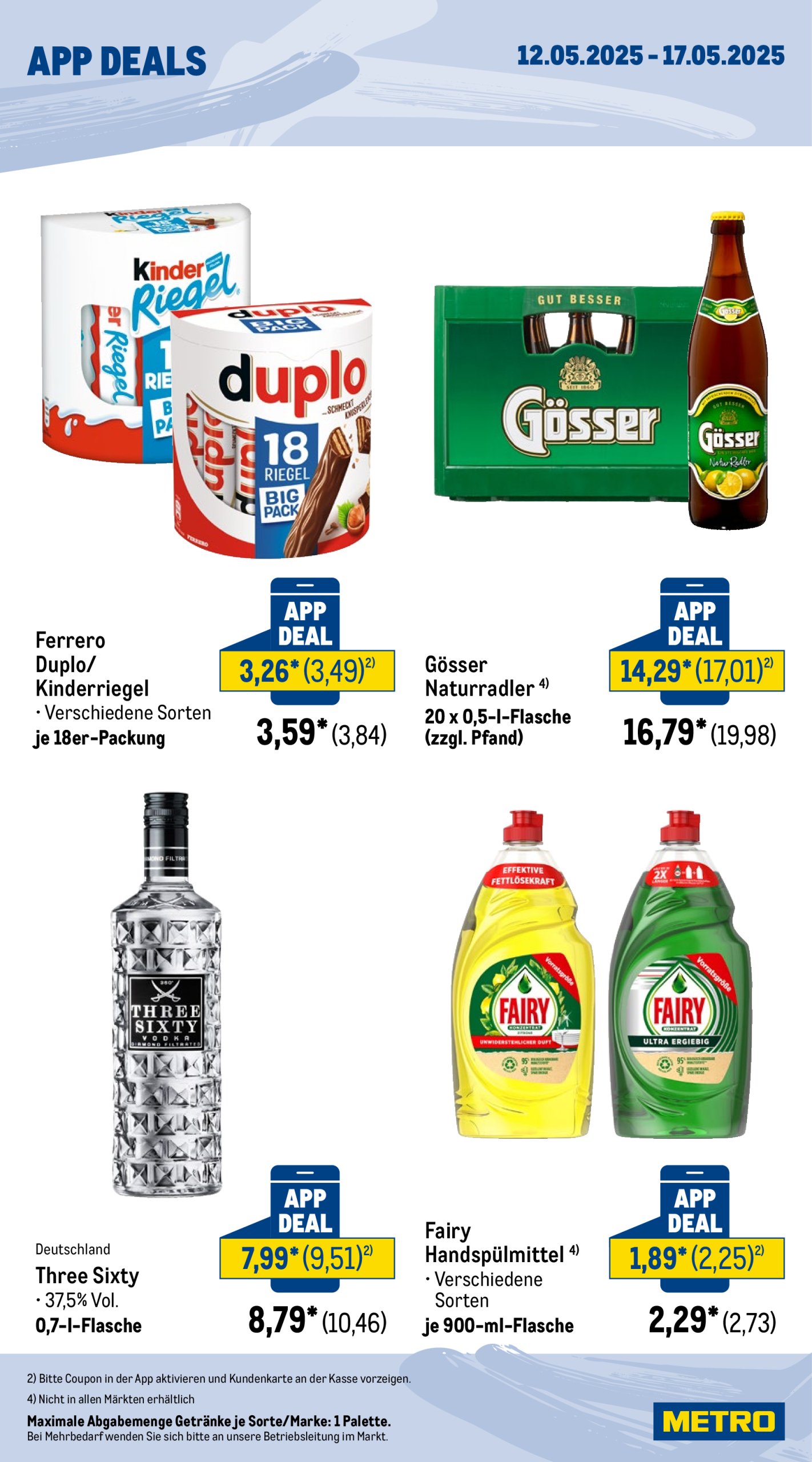 metro - Metro - App Deals-Prospekt gültig von 12.05. bis 17.05. - page: 2