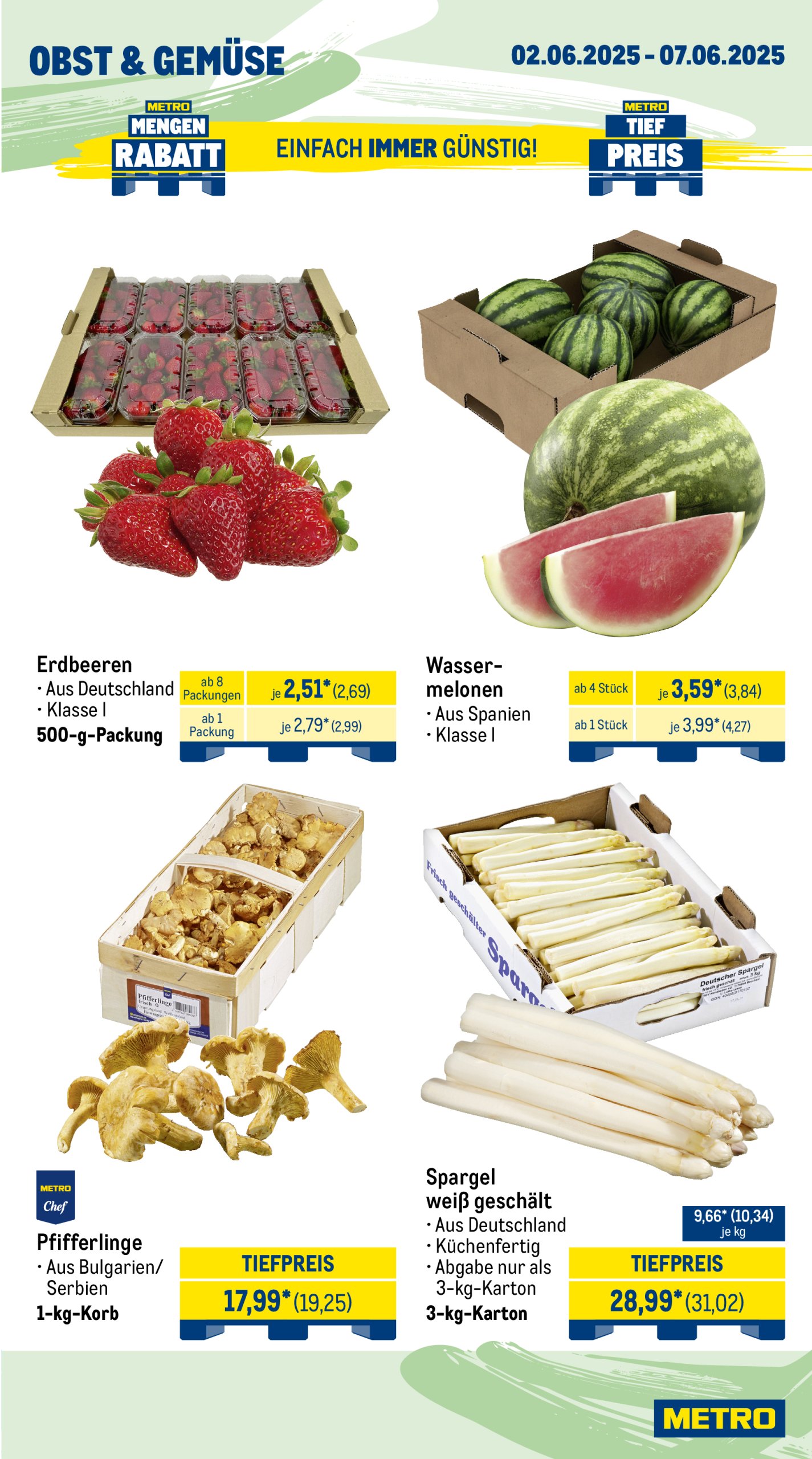 metro - Metro - Wochen-Angebote Gastro-Prospekt gültig von 02.06. bis 07.06. - page: 7