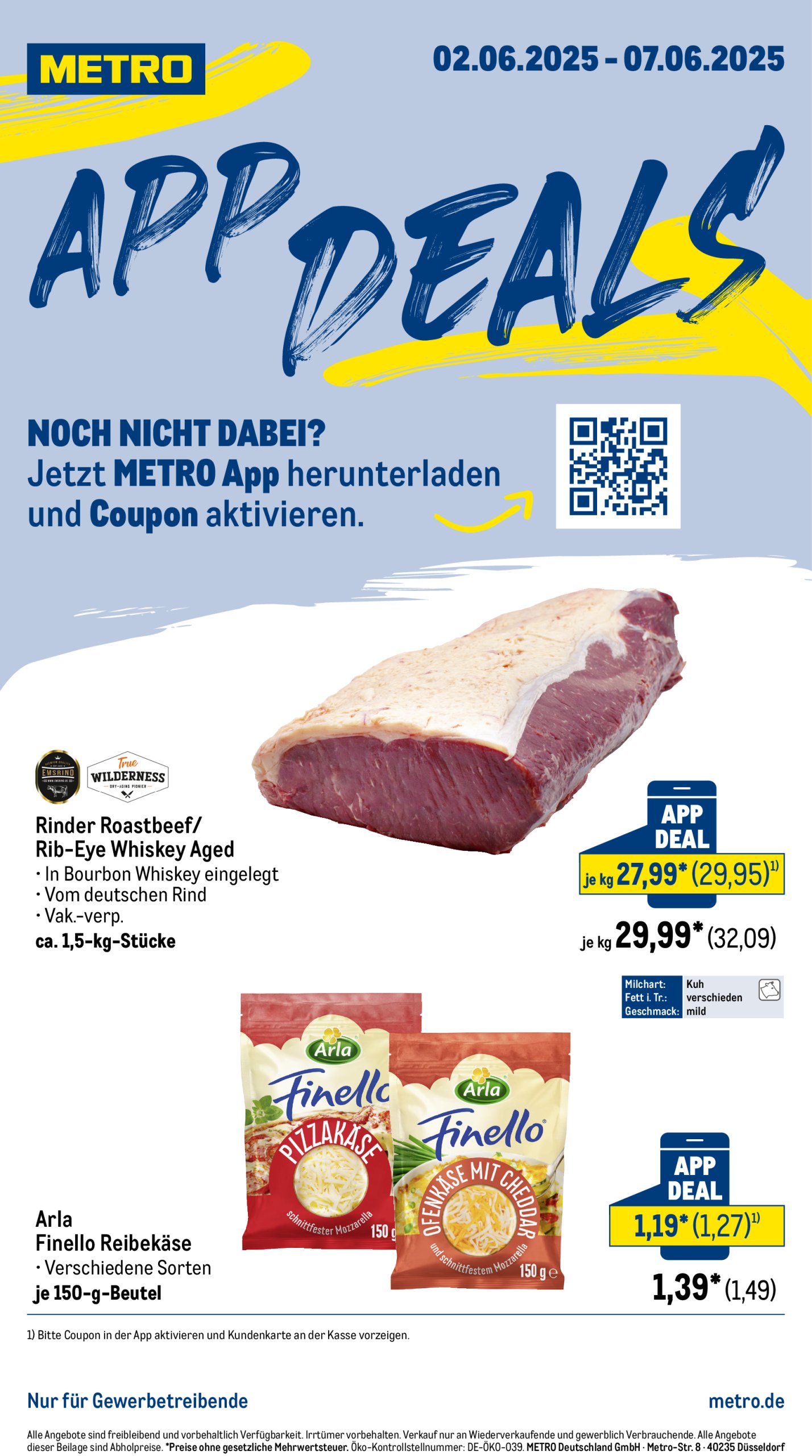 metro - Metro - App Deals-Prospekt gültig von 02.06. bis 07.06.