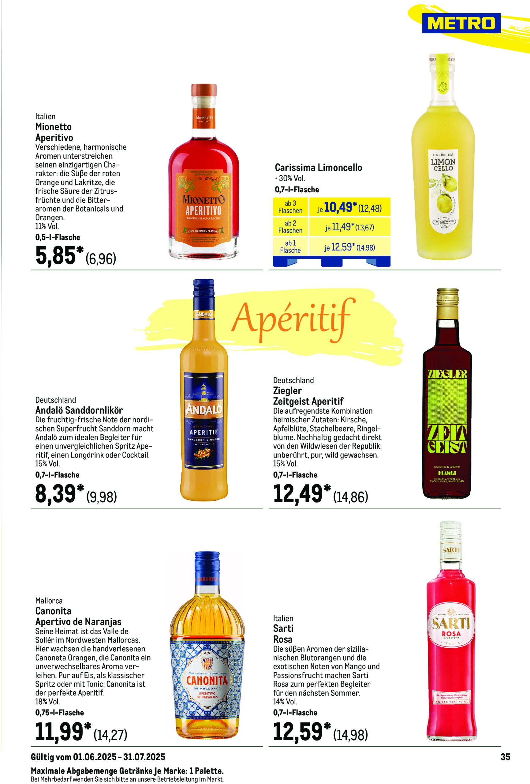 metro - Metro - Saisonkatalog "Outdoor Dining"-Prospekt gültig von 01.06. bis 31.07. - page: 35 metro - Metro - Saisonkatalog "Outdoor Dining"-Prospekt gültig von 01.06. bis 31.07. - page: 35