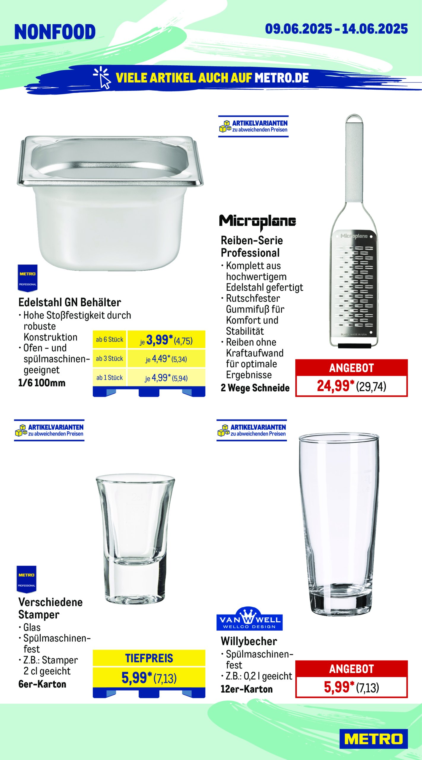 metro - Metro - Wochen-Angebote Gastro-Prospekt gültig vom 09.06. bis 14.06. - page: 18
