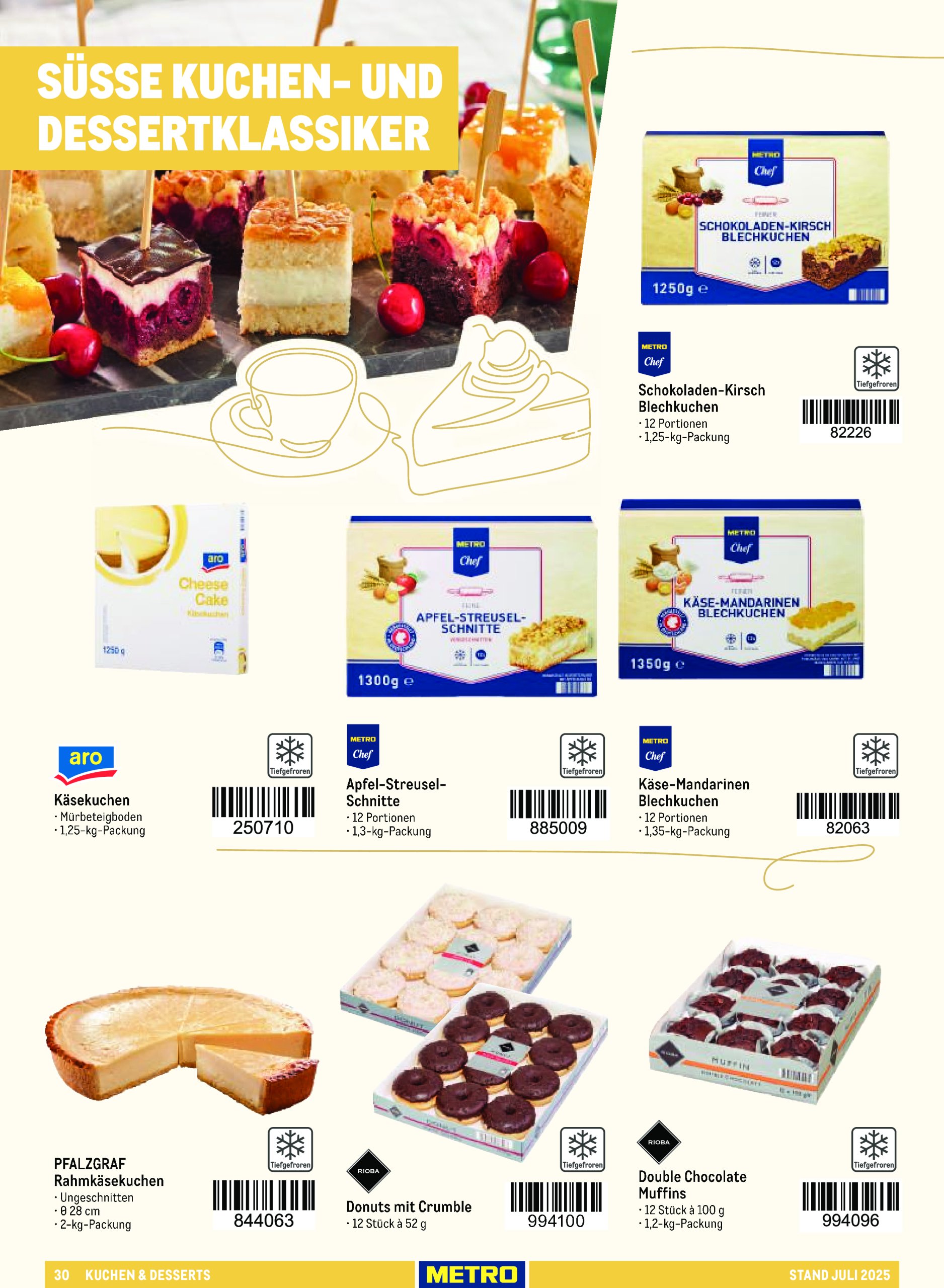 metro - Metro - Sortimentskatalog Lieferservice-Prospekt gültig vom 13.07. bis 30.09. - page: 30 metro - Metro - Sortimentskatalog Lieferservice-Prospekt gültig vom 13.07. bis 30.09. - page: 30