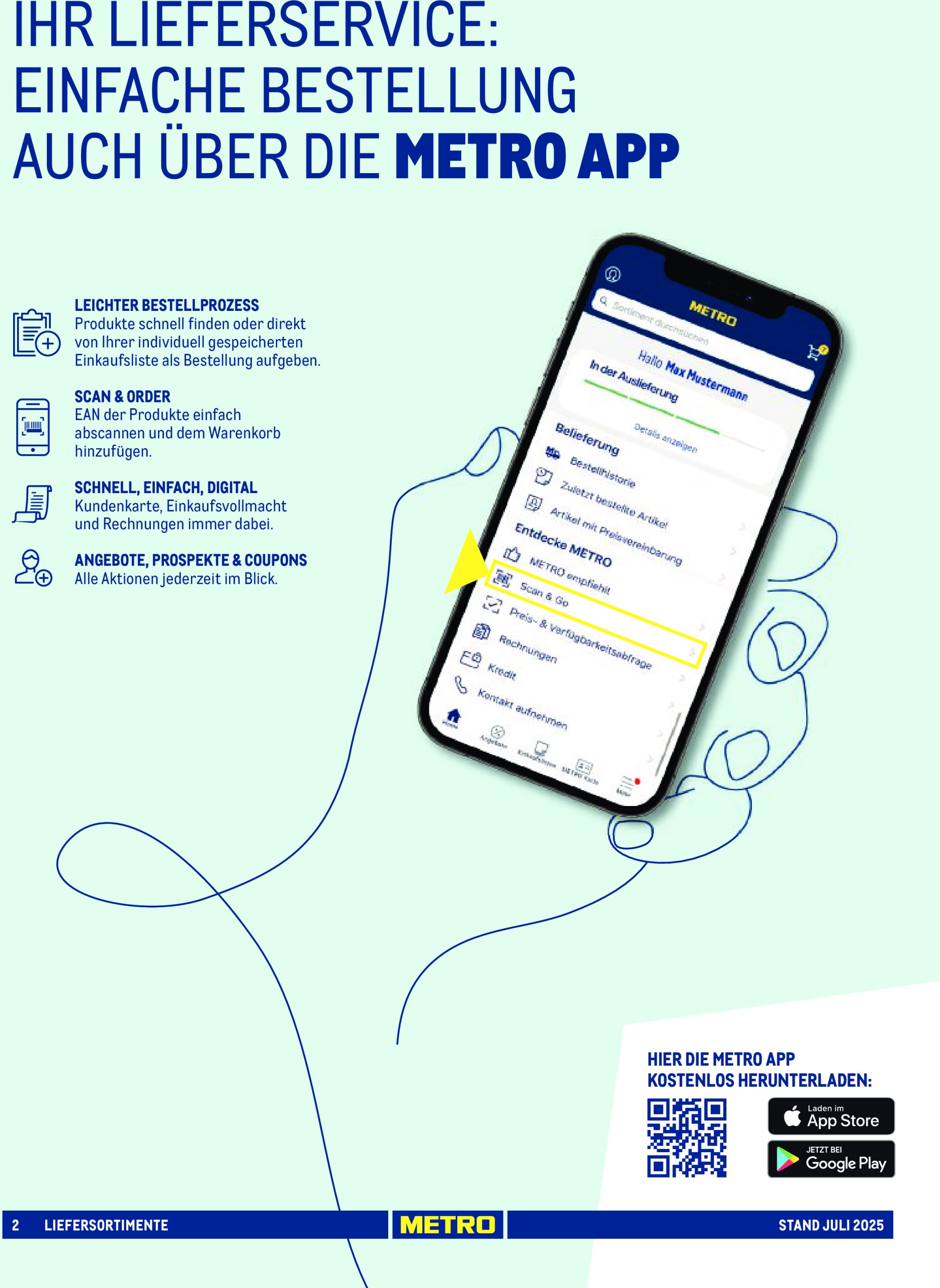 metro - Metro - Sortimentskatalog Lieferservice-Prospekt gültig vom 13.07. bis 30.09. - page: 2 metro - Metro - Sortimentskatalog Lieferservice-Prospekt gültig vom 13.07. bis 30.09. - page: 2