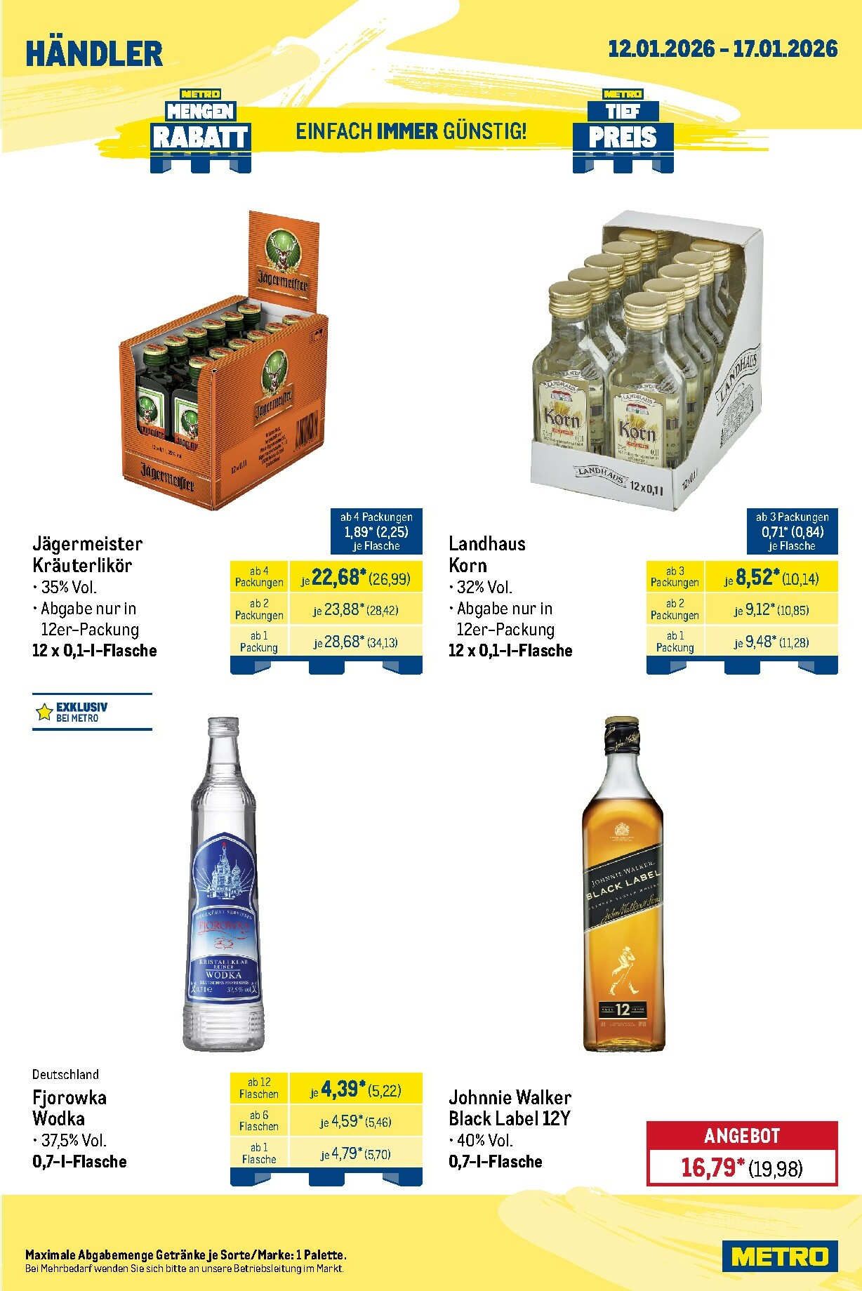 metro - Metro - Wochen-Angebote Händler-Prospekt gültig vom 12.01. bis 17.01. - page: 7