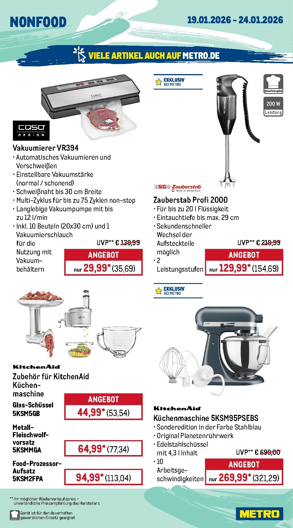 metro - Metro - Wochen-Angebote-Prospekt gültig vom 19.01. bis 24.01. - page: 20