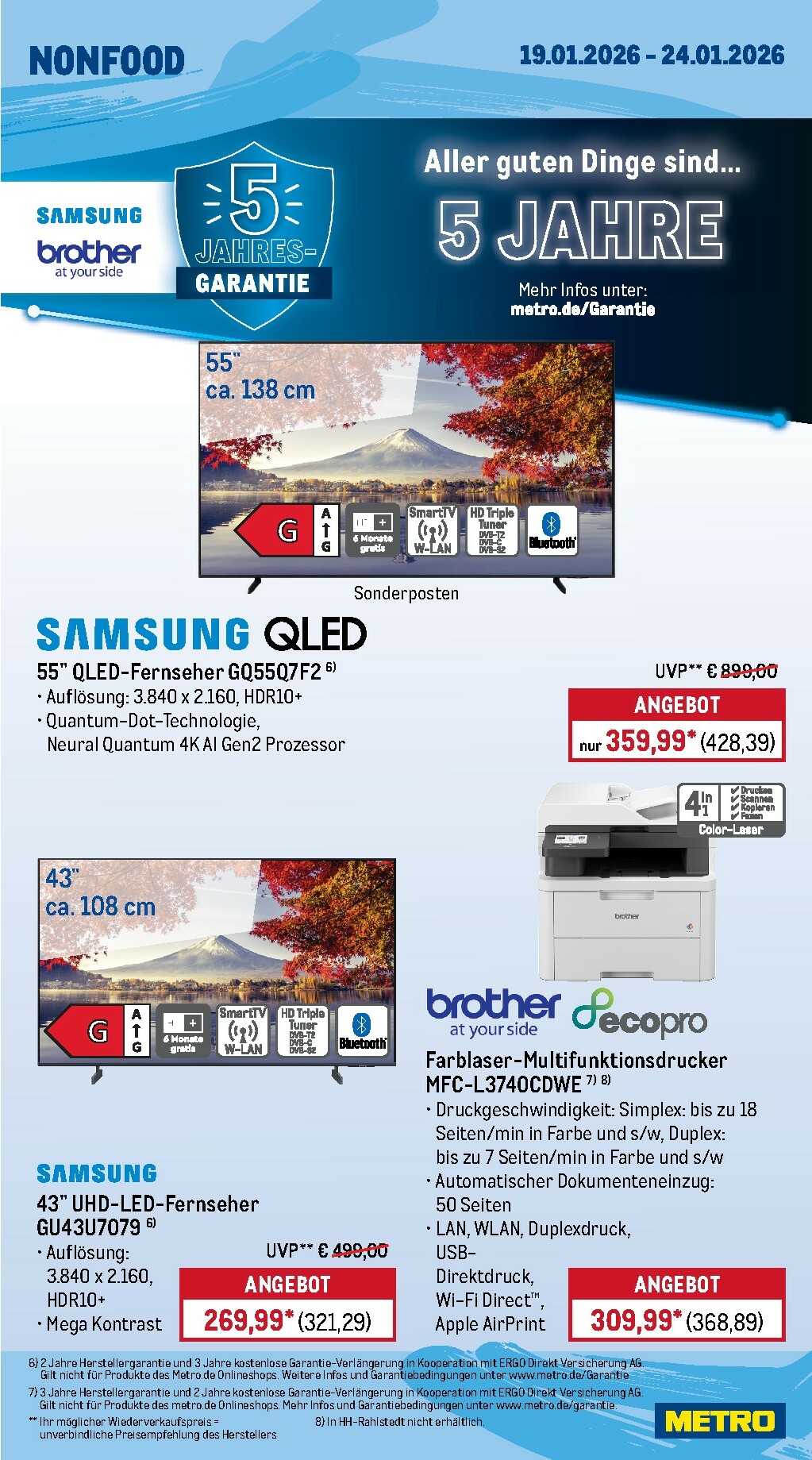 metro - Metro - Wochen-Angebote-Prospekt gültig vom 19.01. bis 24.01. - page: 23