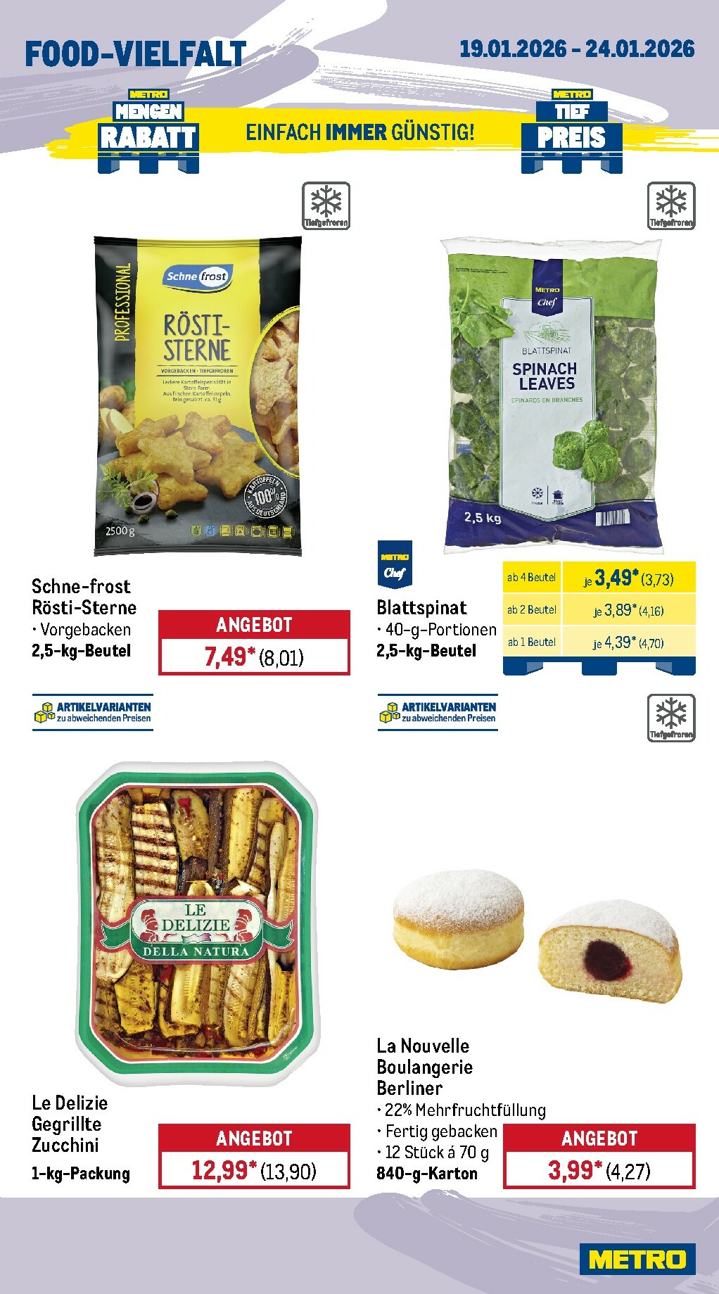 metro - Metro - Wochen-Angebote Gastro-Prospekt gültig vom 19.01. bis 24.01. - page: 13