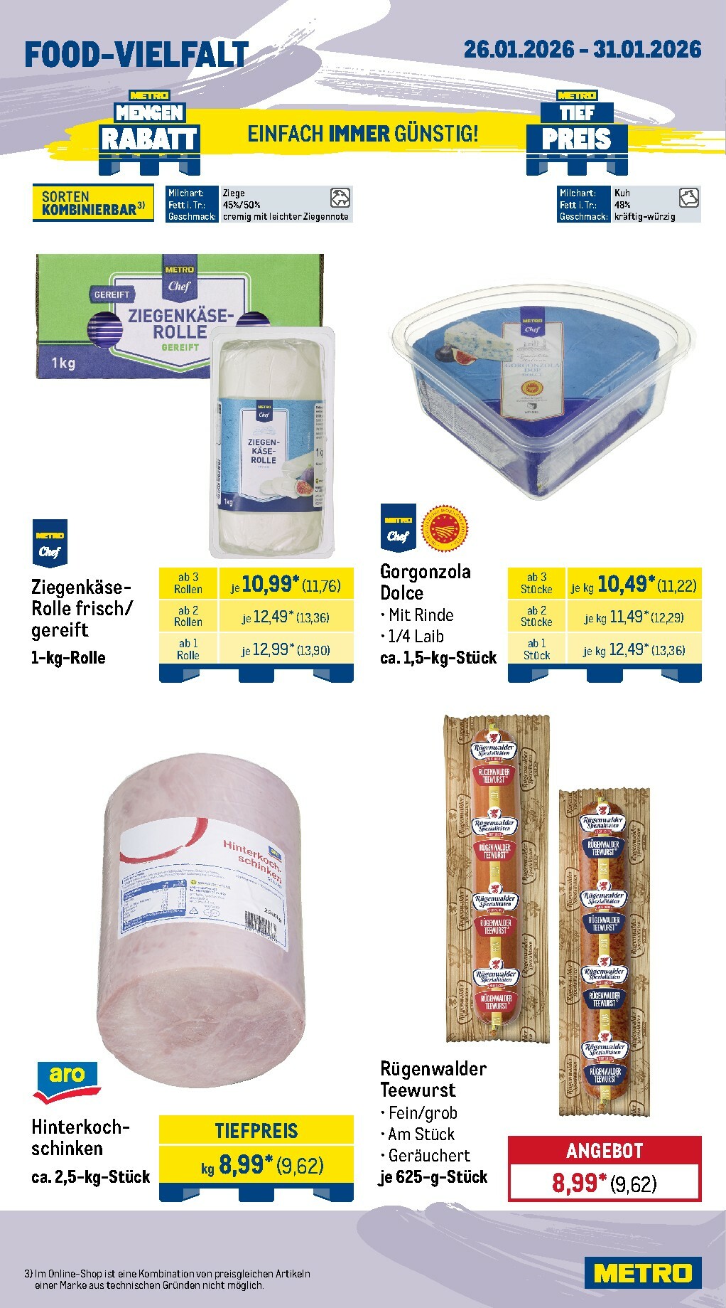 metro - Metro - Wochen-Angebote Gastro-Prospekt gültig vom 26.01. bis 31.01. - page: 11