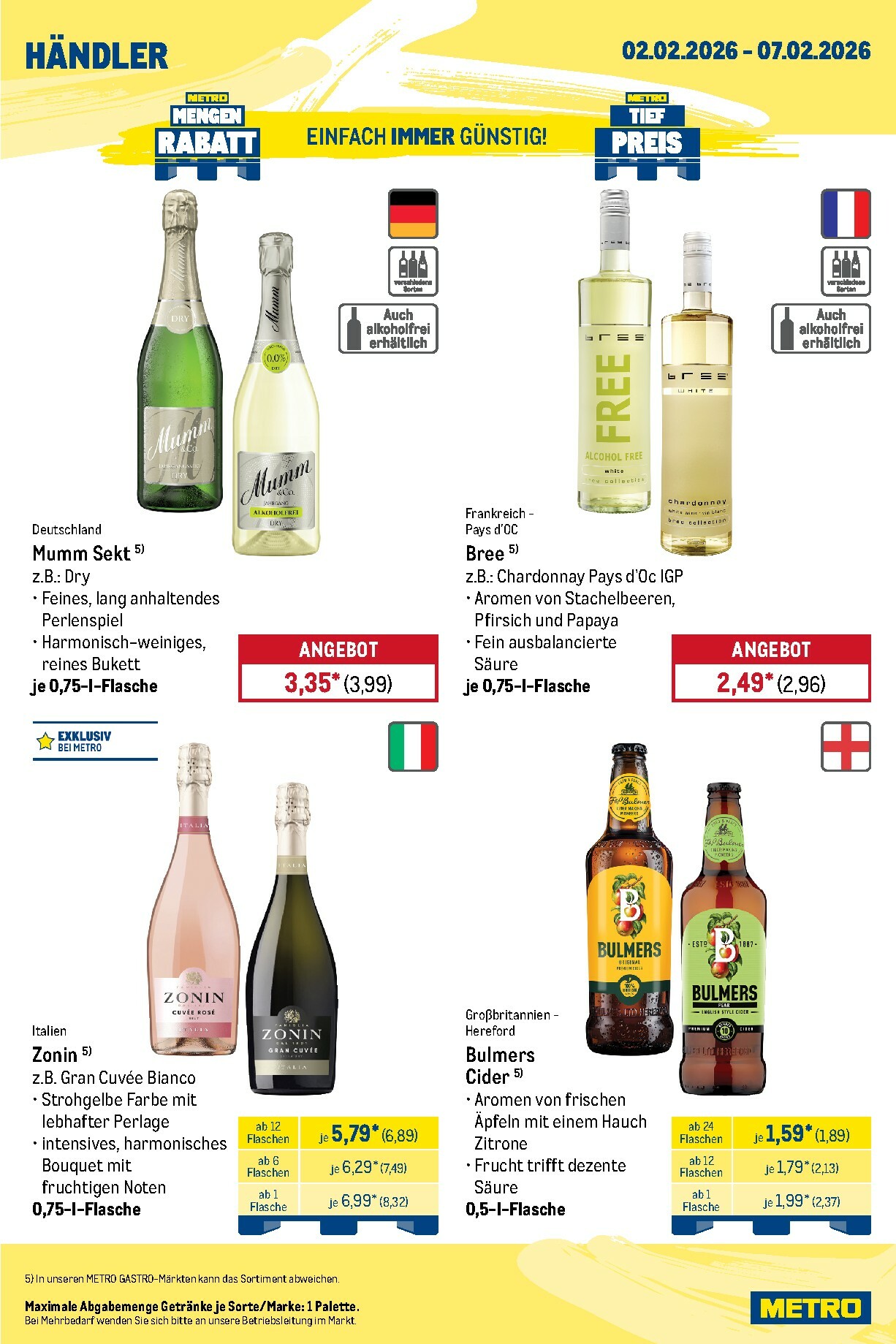 metro - Metro - Wochen-Angebote Händler-Prospekt gültig vom 02.02.2026 bis 07.02.2026 - page: 7
