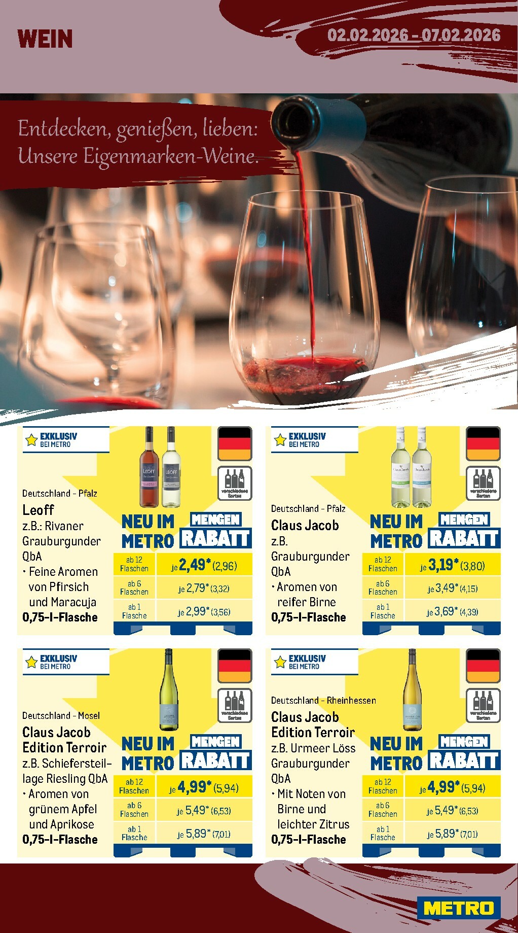 metro - Metro - Wochen-Angebote-Prospekt gültig vom 02.02.2026 bis 07.02.2026 - page: 14