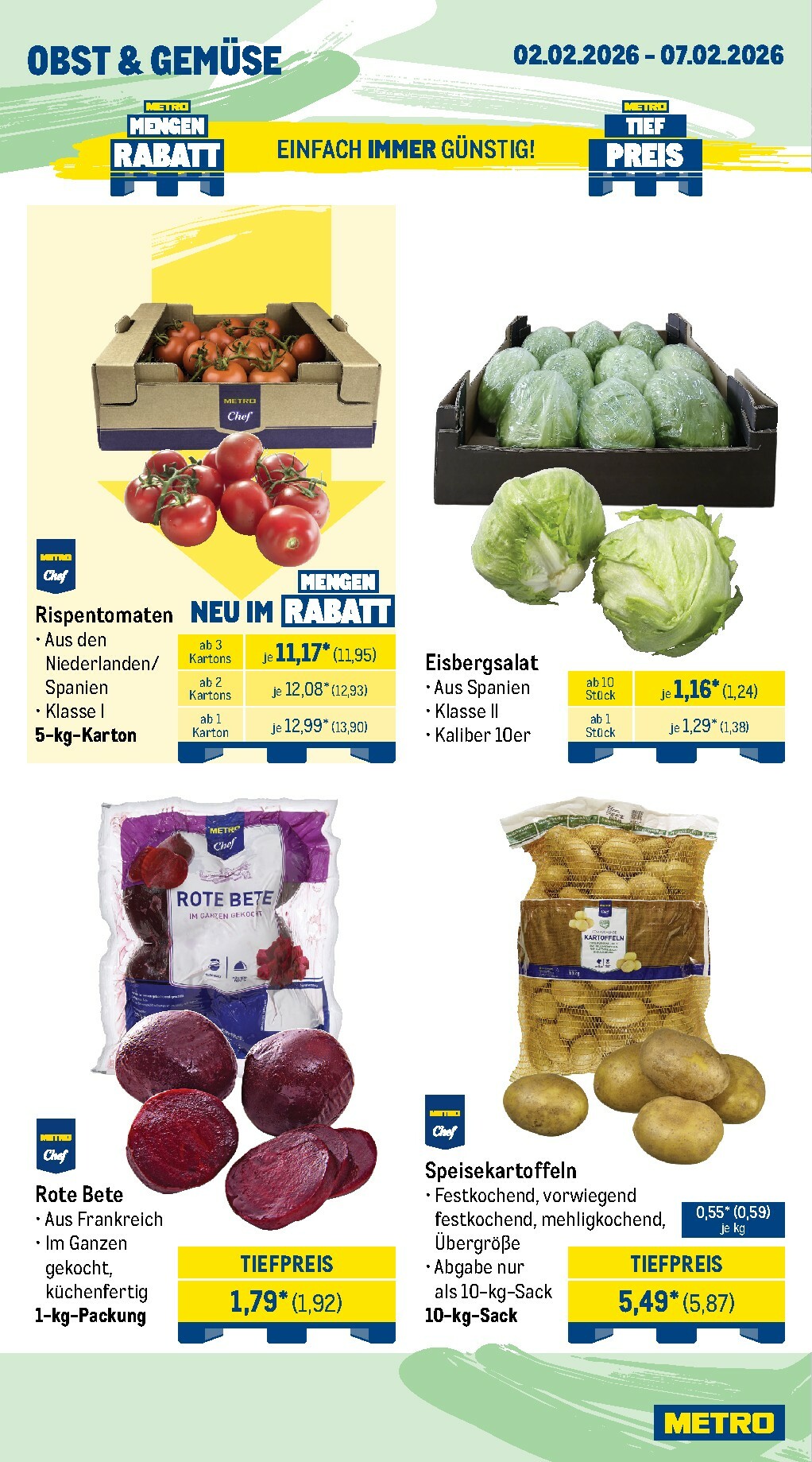 metro - Metro - Wochen-Angebote Gastro-Prospekt gültig vom 02.02.2026 bis 07.02.2026 - page: 8