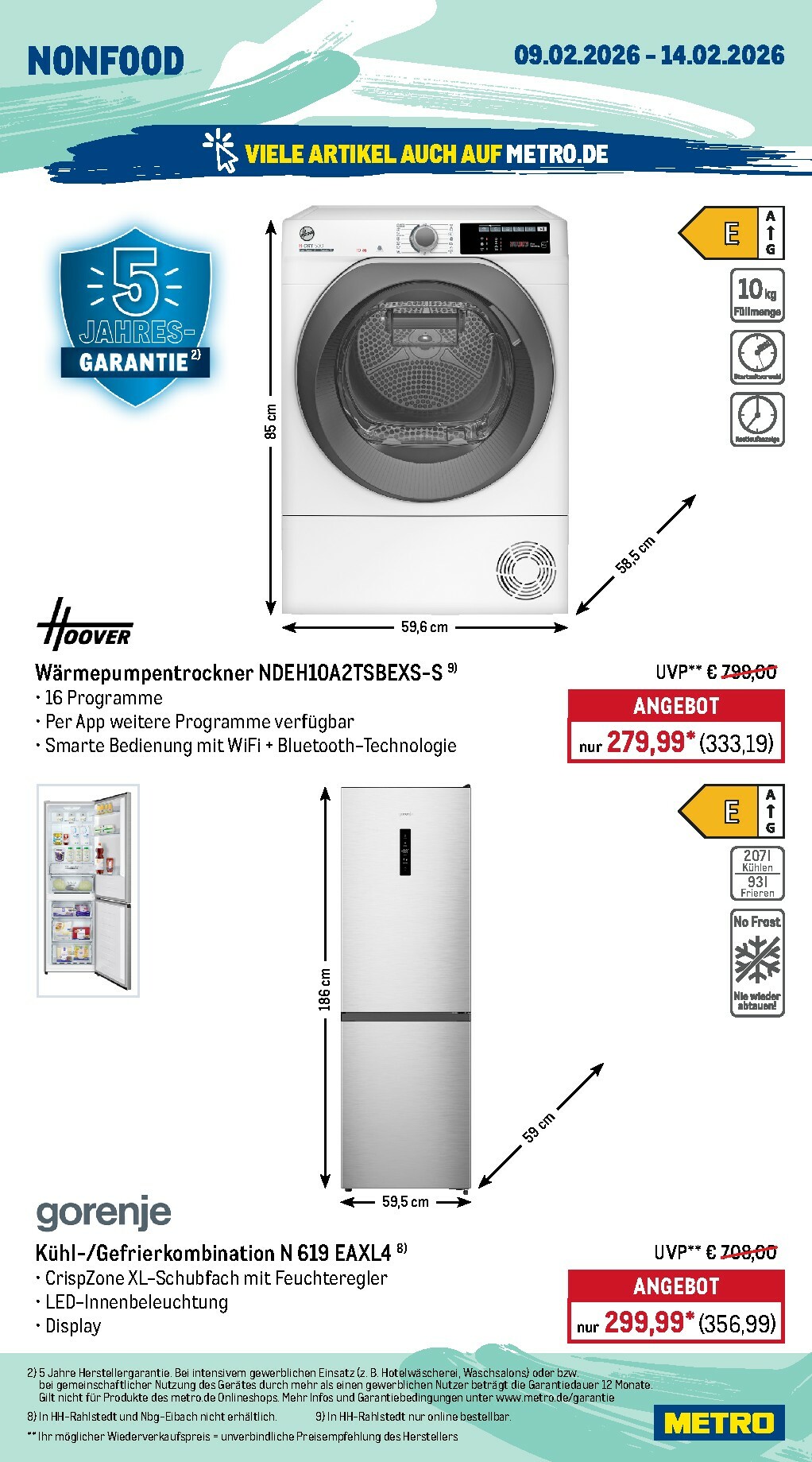 metro - Metro - Wochen-Angebote-Prospekt gültig vom 09.02.2026 bis 14.02.2026 - page: 20