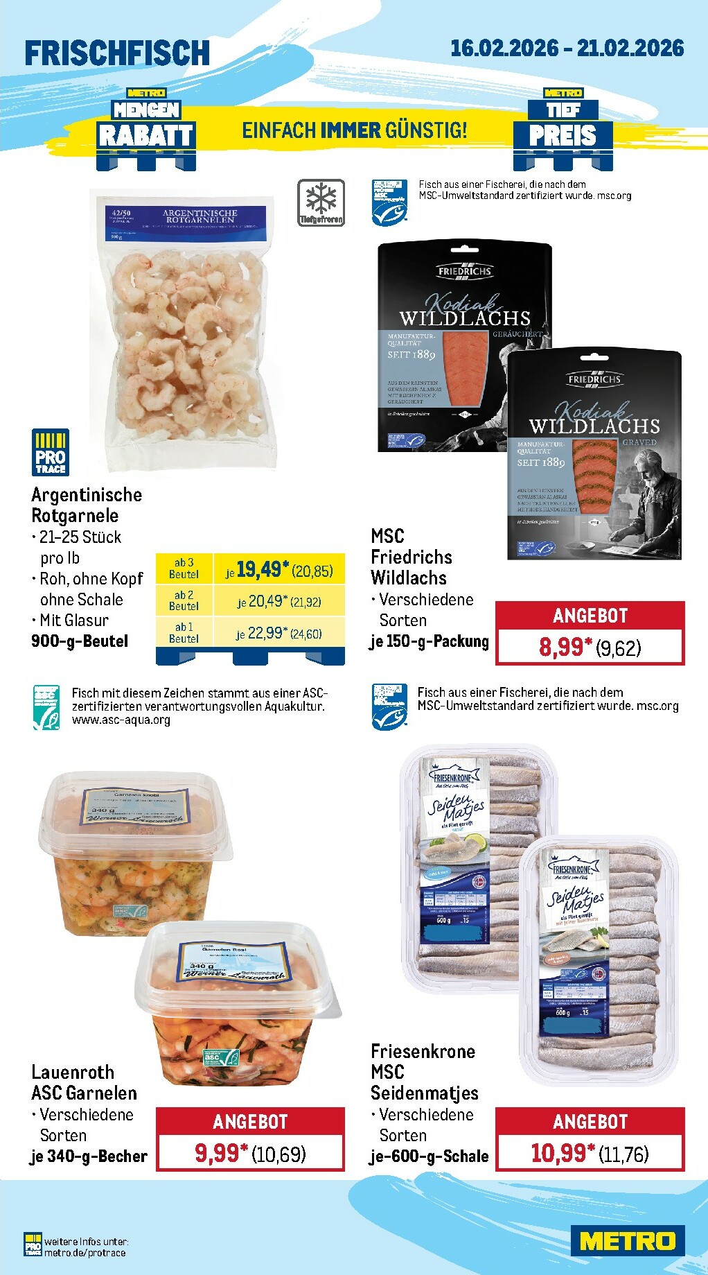 metro - Metro - Wochen-Angebote-Prospekt gültig vom 16.02.2026 bis 21.02.2026 - page: 7