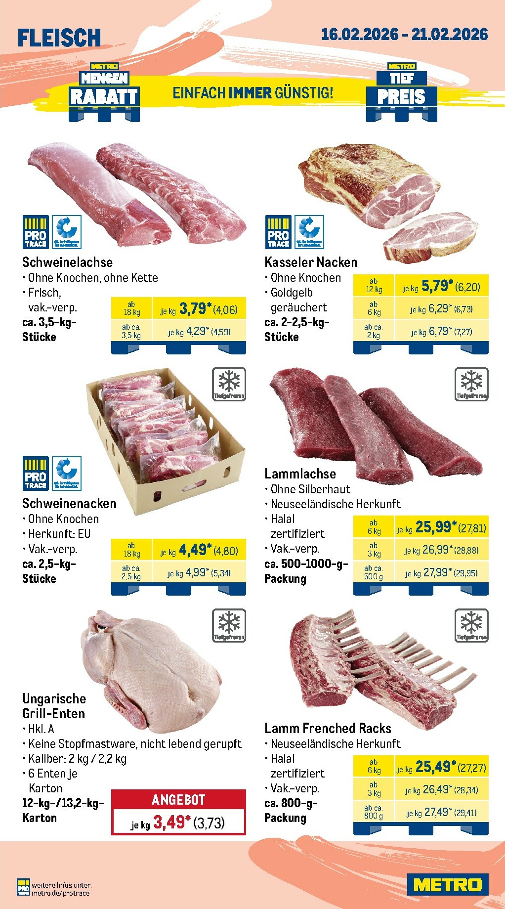 metro - Metro - Wochen-Angebote Gastro-Prospekt gültig vom 16.02.2026 bis 21.02.2026 - page: 3