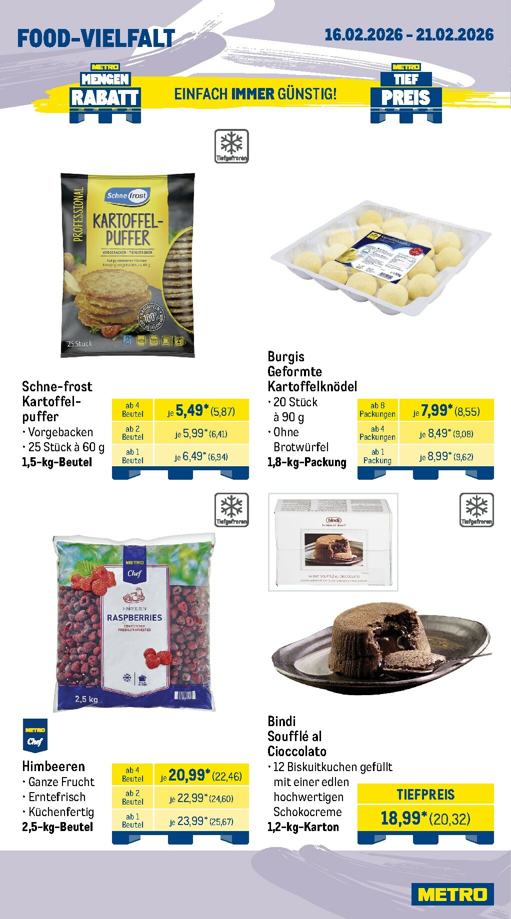 metro - Metro - Wochen-Angebote Gastro-Prospekt gültig vom 16.02.2026 bis 21.02.2026 - page: 12