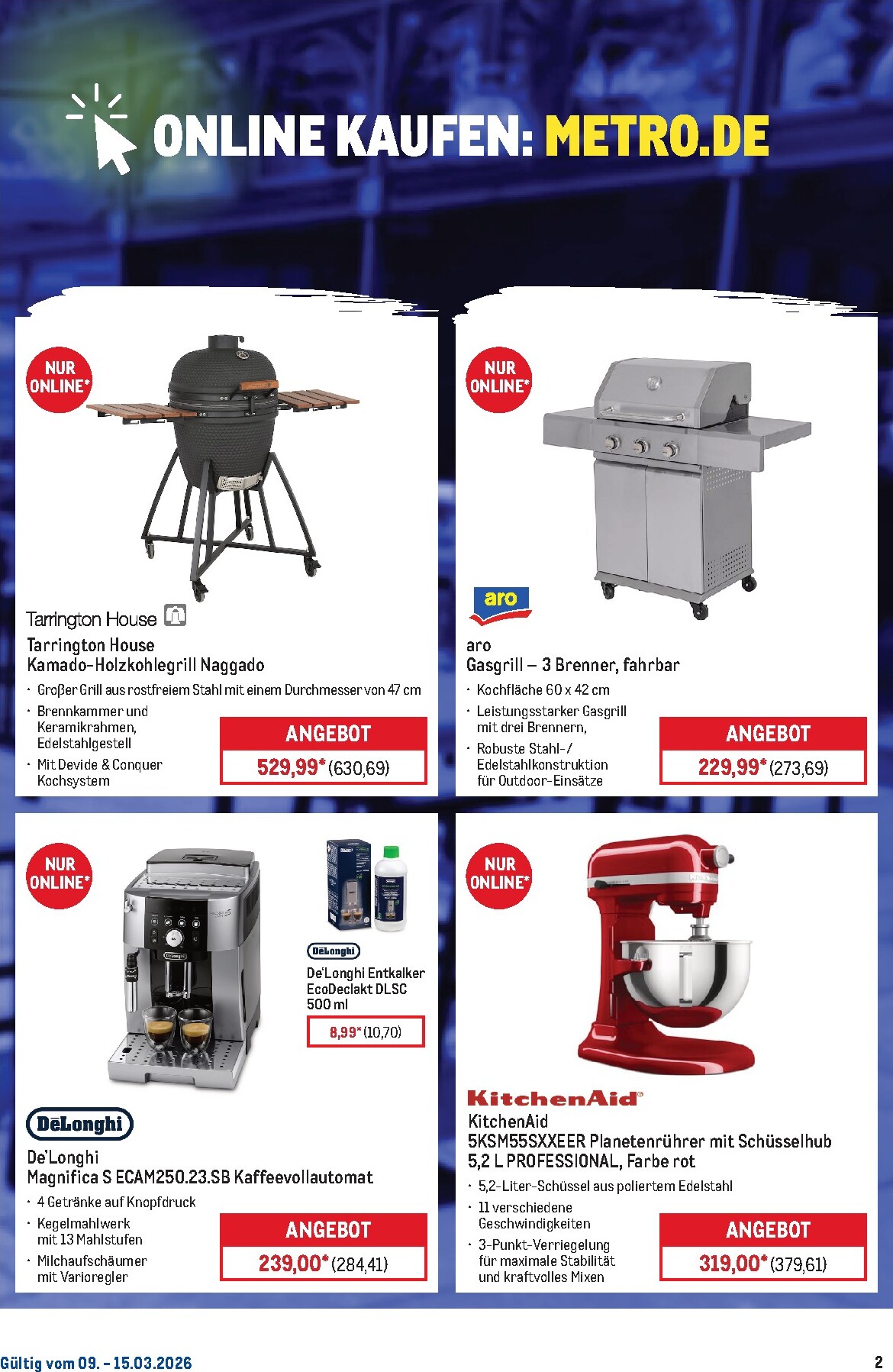 metro - Metro - Online: Wochen-Angebote-Prospekt gültig vom 09.03.2026 bis 15.03.2026 - page: 2