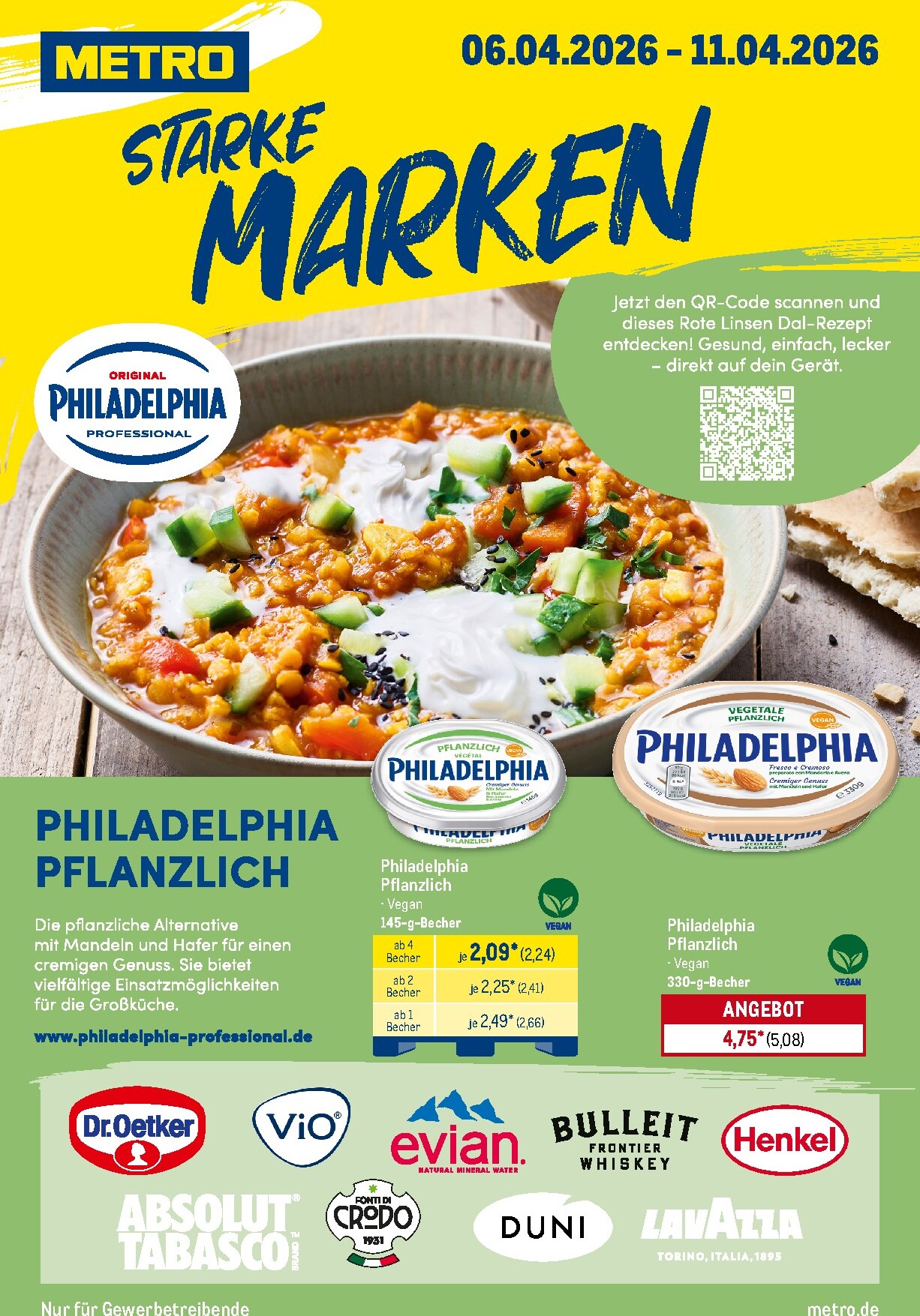 metro - Metro - Starke Marken-Prospekt gültig vom 06.04.2026 bis 11.04.2026