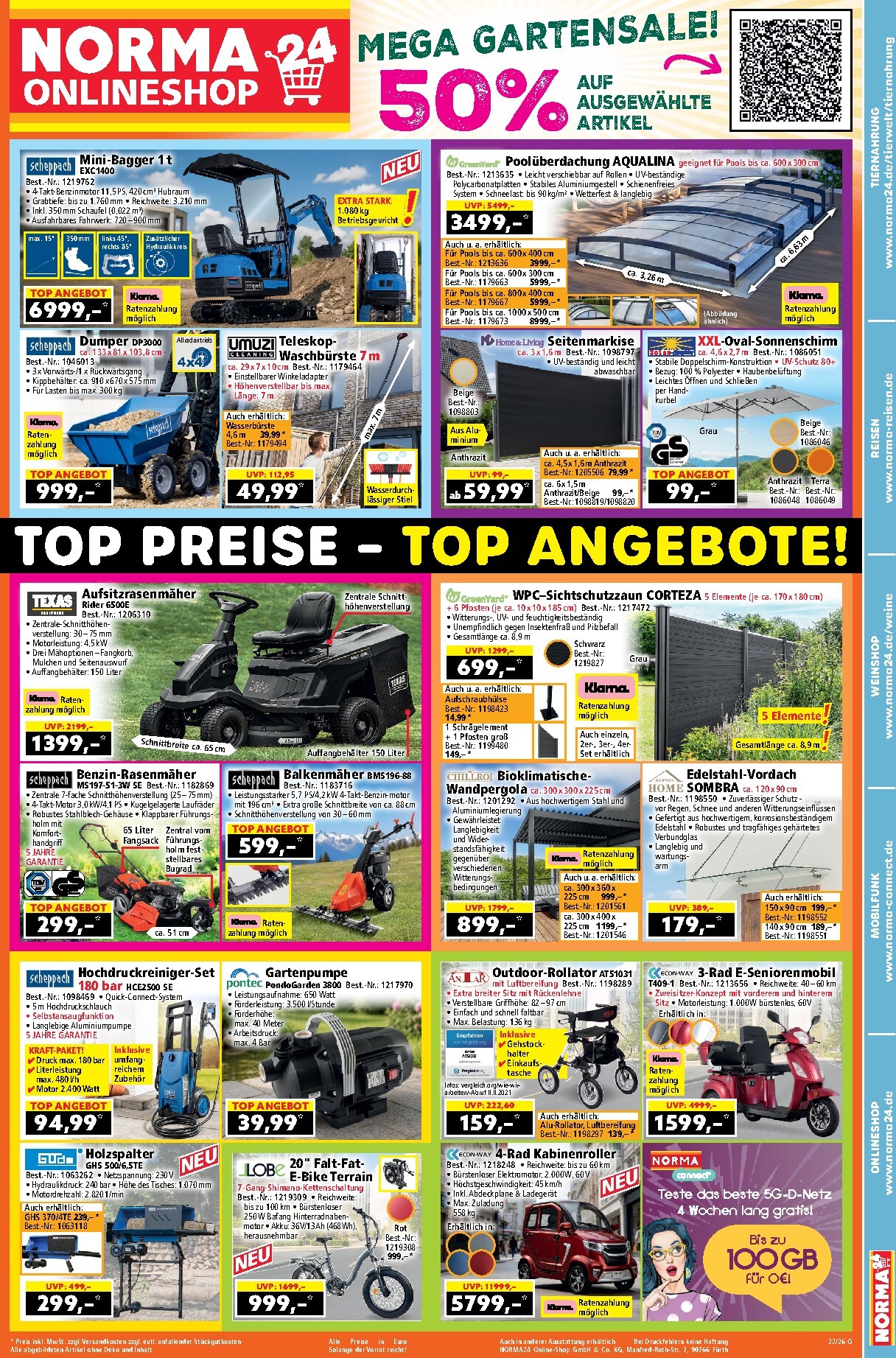 norma - Norma24 - Onlineshop Prospekt nächste Woche – von Montag 25.05.2026 bis Sonntag 31.05.2026