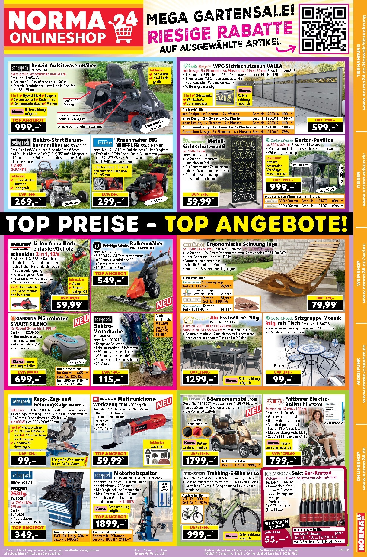 norma - Norma24 - Onlineshop Prospekt nächste Woche – von Montag 08.06.2026 bis Sonntag 14.06.2026