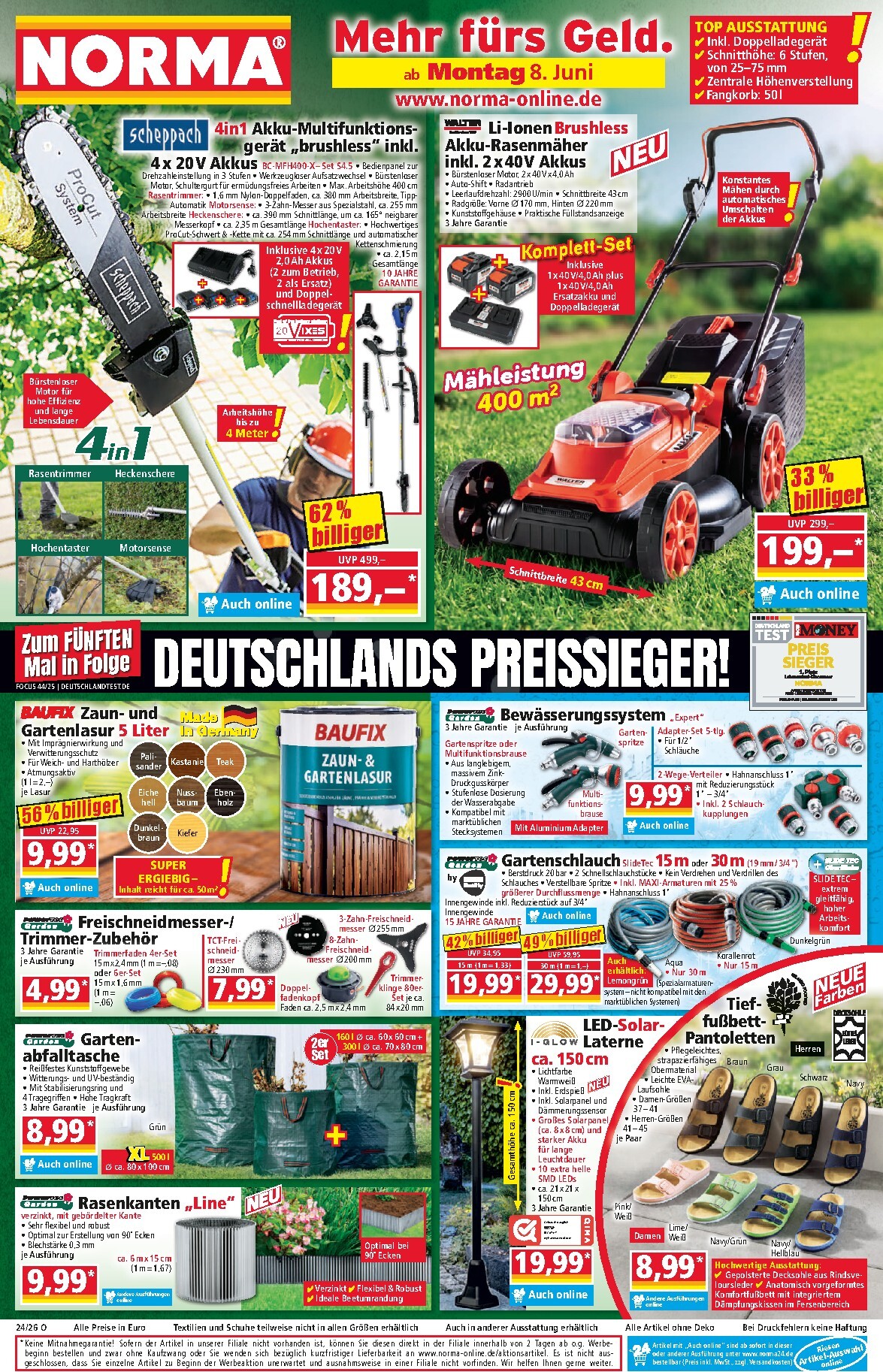 norma - Norma Prospekt nächste Woche – von Montag 08.06.2026 bis Samstag 13.06.2026
