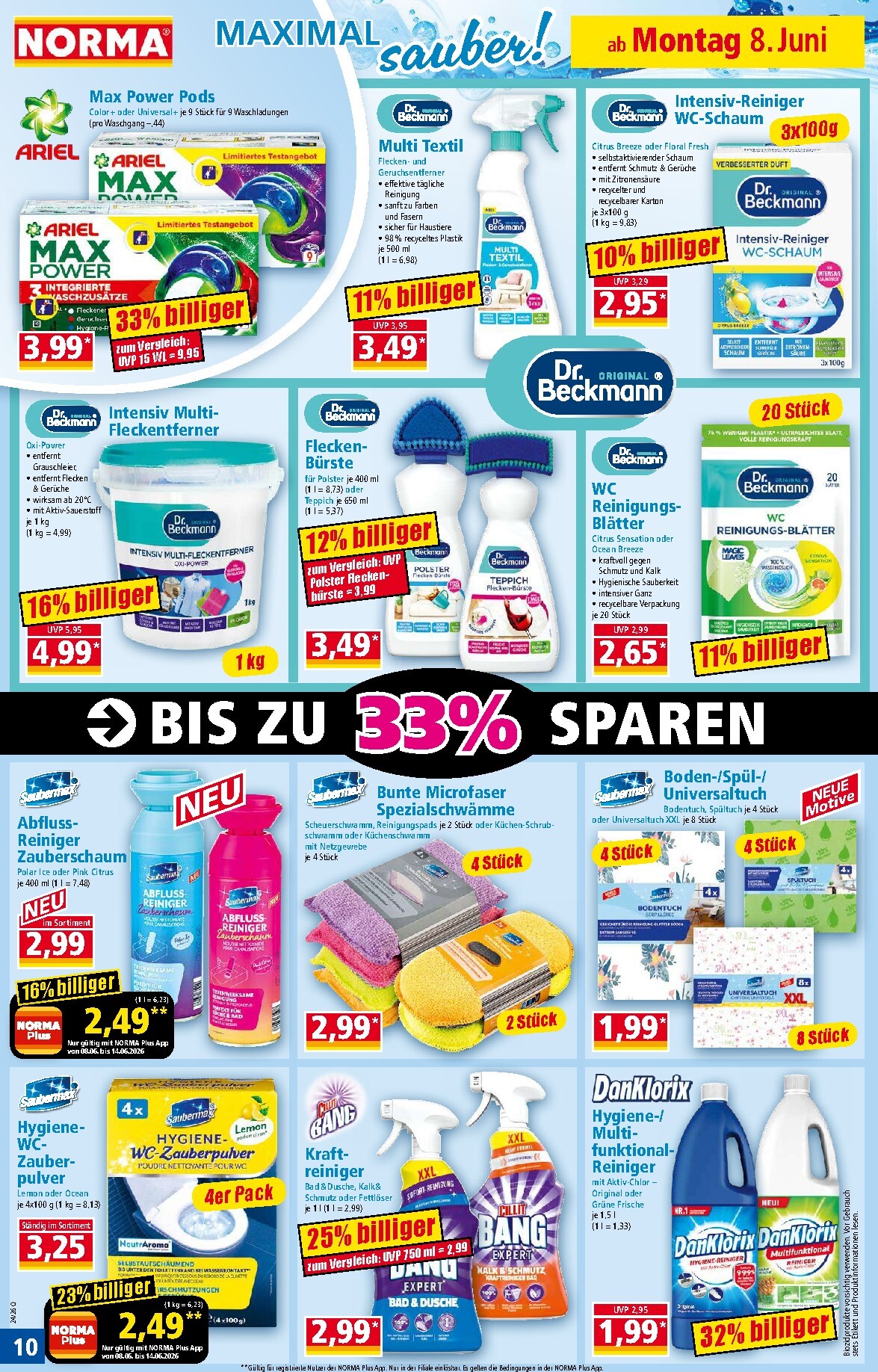 norma - Norma Prospekt nächste Woche – von Montag 08.06.2026 bis Samstag 13.06.2026 - page: 10