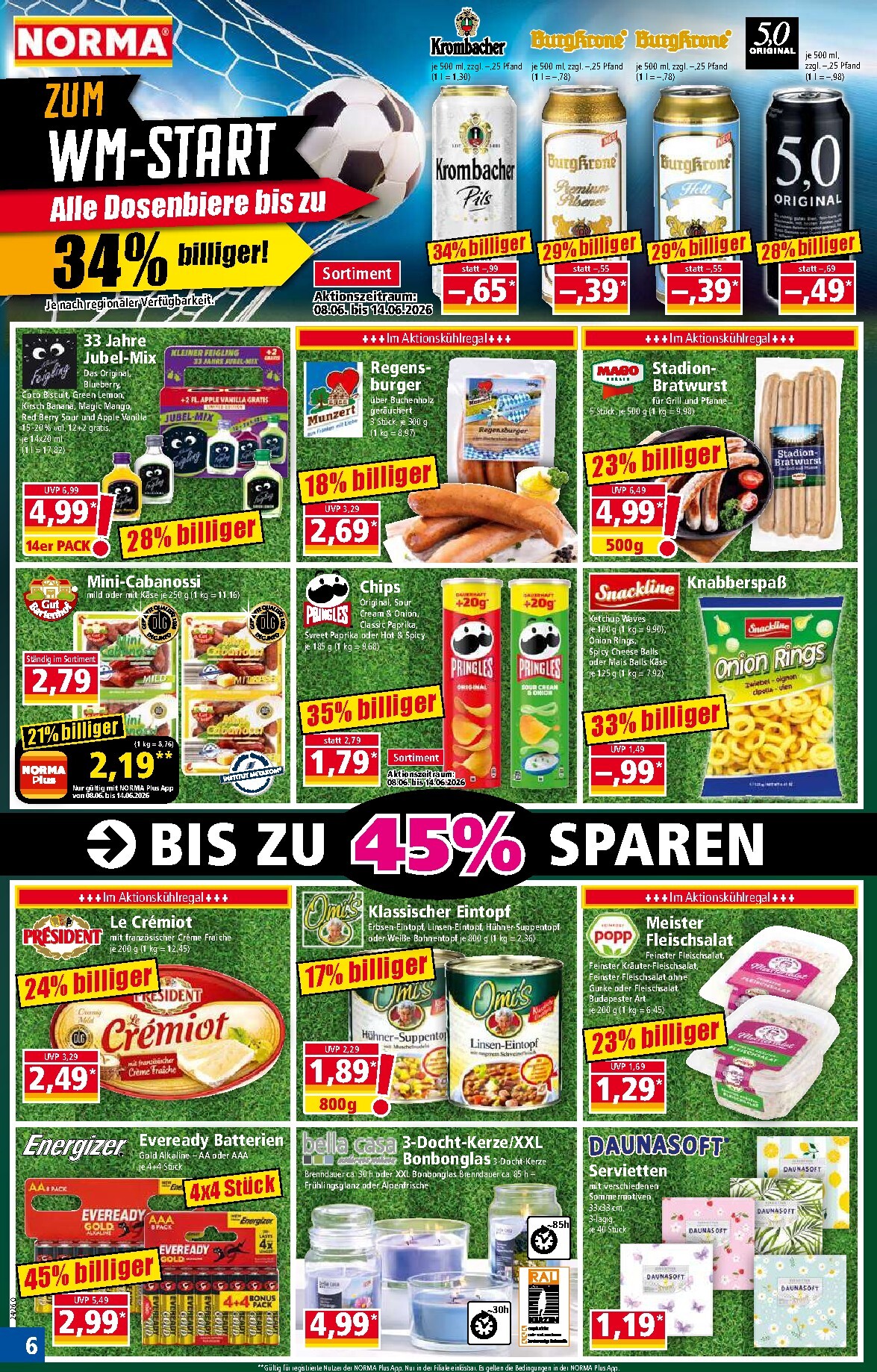 norma - Norma Prospekt nächste Woche – von Montag 08.06.2026 bis Samstag 13.06.2026 - page: 6