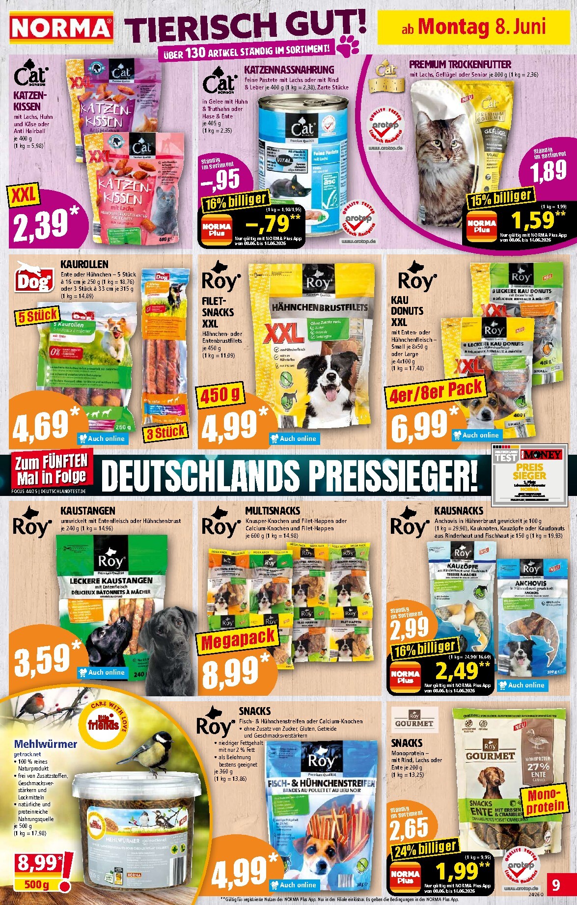 norma - Norma Prospekt nächste Woche – von Montag 08.06.2026 bis Samstag 13.06.2026 - page: 9