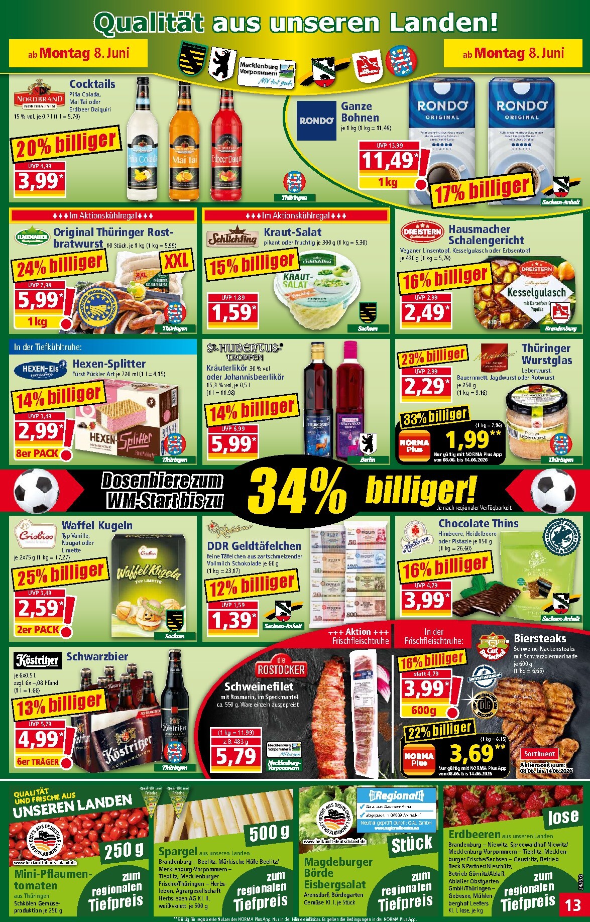 norma - Norma Prospekt nächste Woche – von Montag 08.06.2026 bis Samstag 13.06.2026 - page: 13