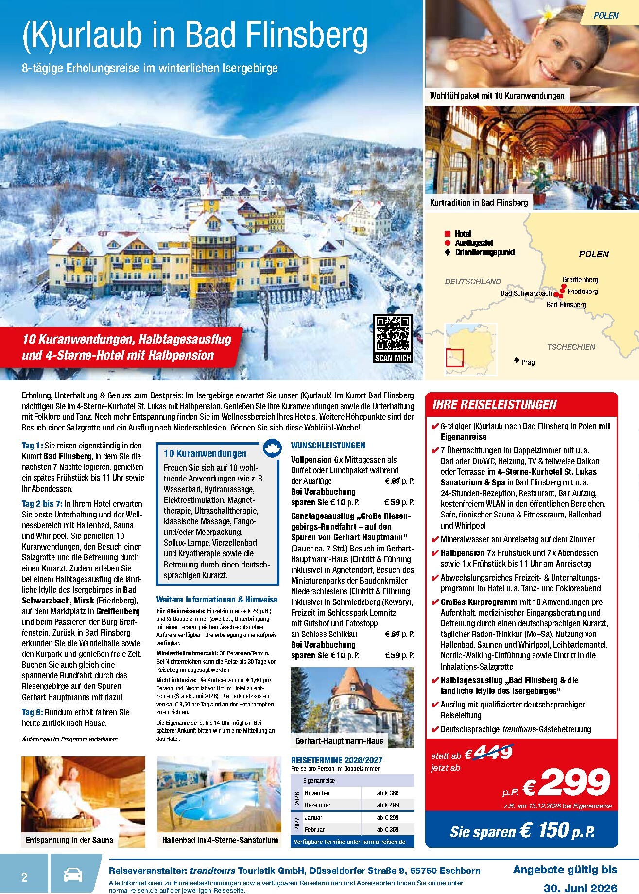 norma - Norma - Reisen Prospekt – von Montag 01.06.2026 bis Dienstag 30.06.2026 - page: 2