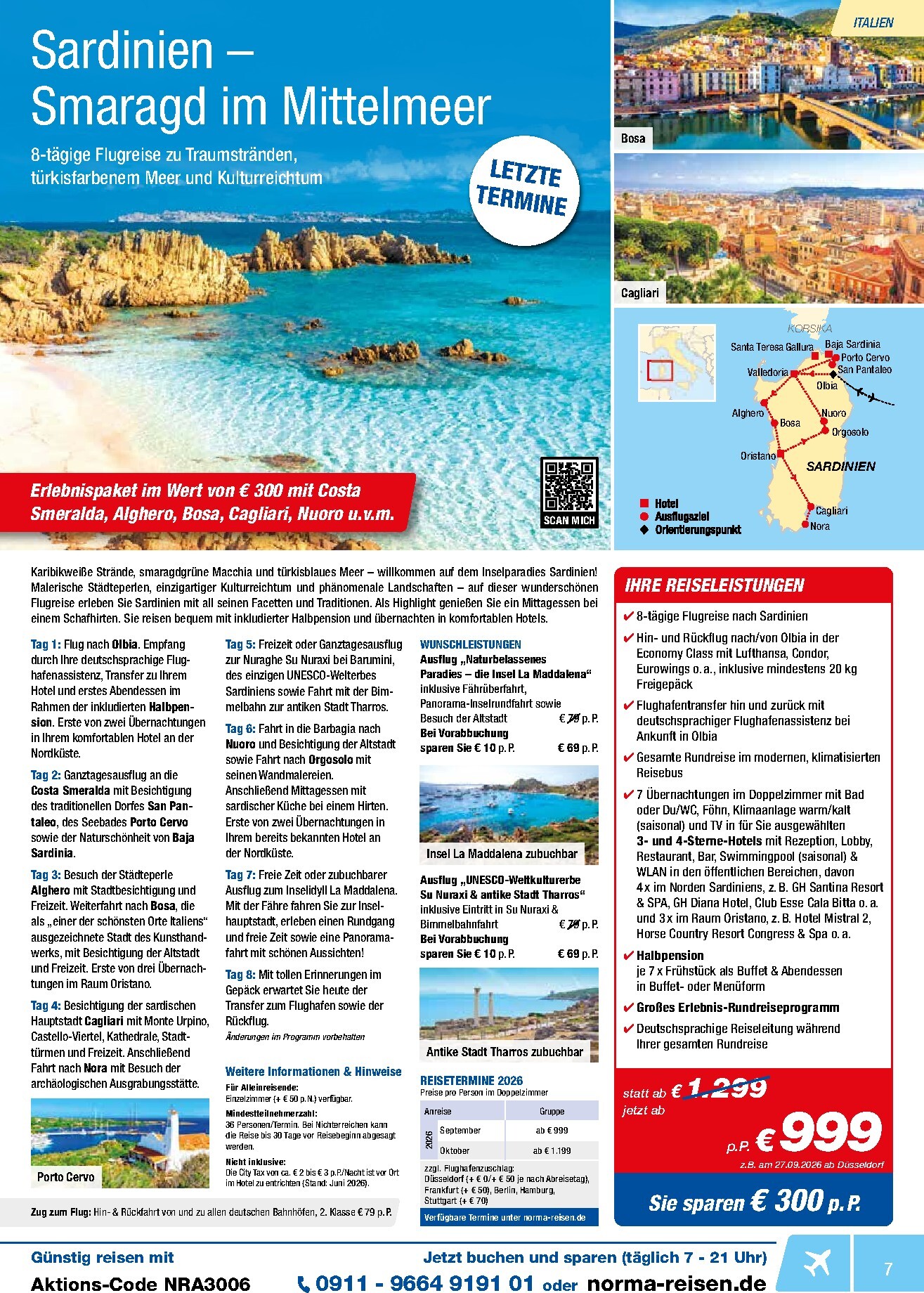 norma - Norma - Reisen Prospekt – von Montag 01.06.2026 bis Dienstag 30.06.2026 - page: 7
