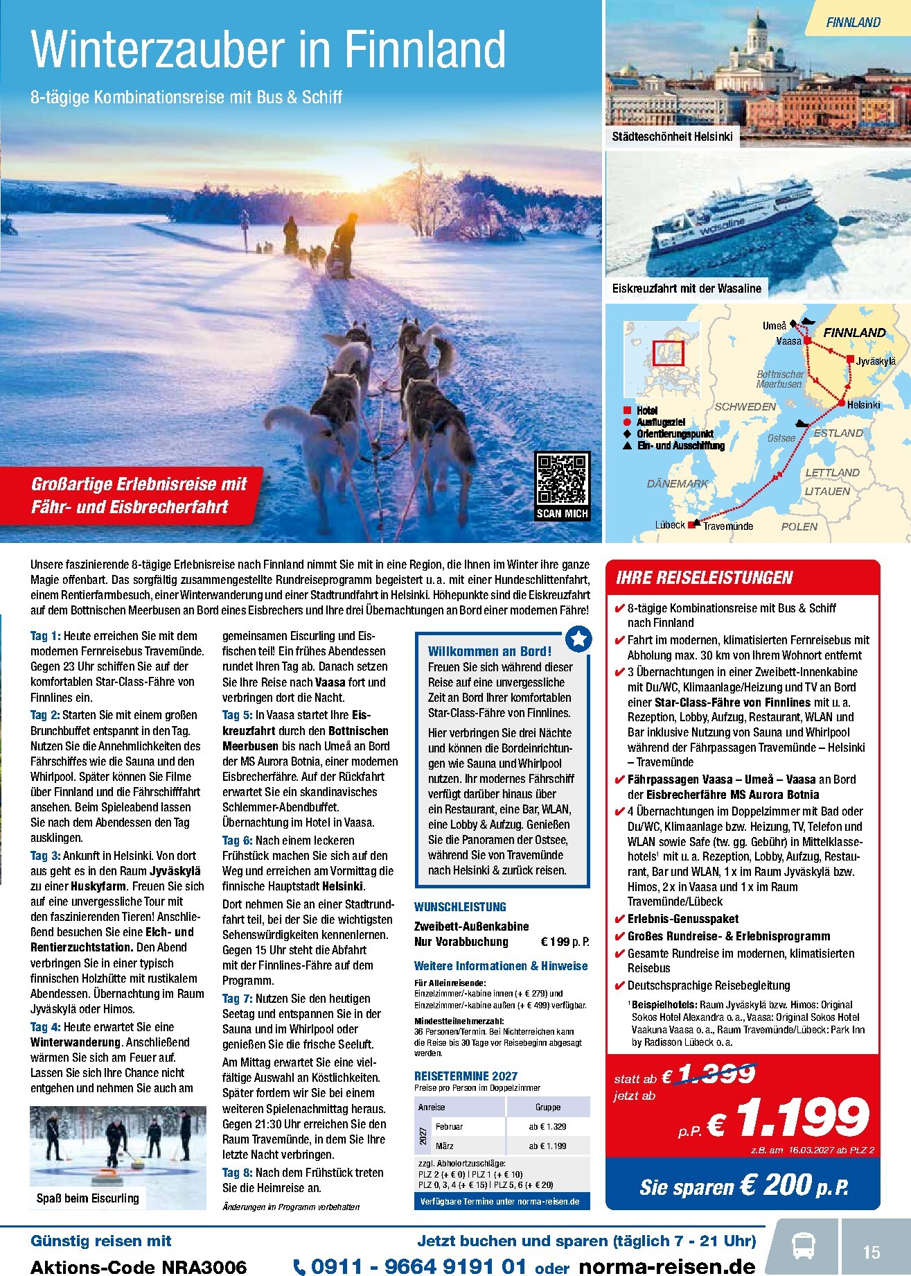 norma - Norma - Reisen Prospekt – von Montag 01.06.2026 bis Dienstag 30.06.2026 - page: 15