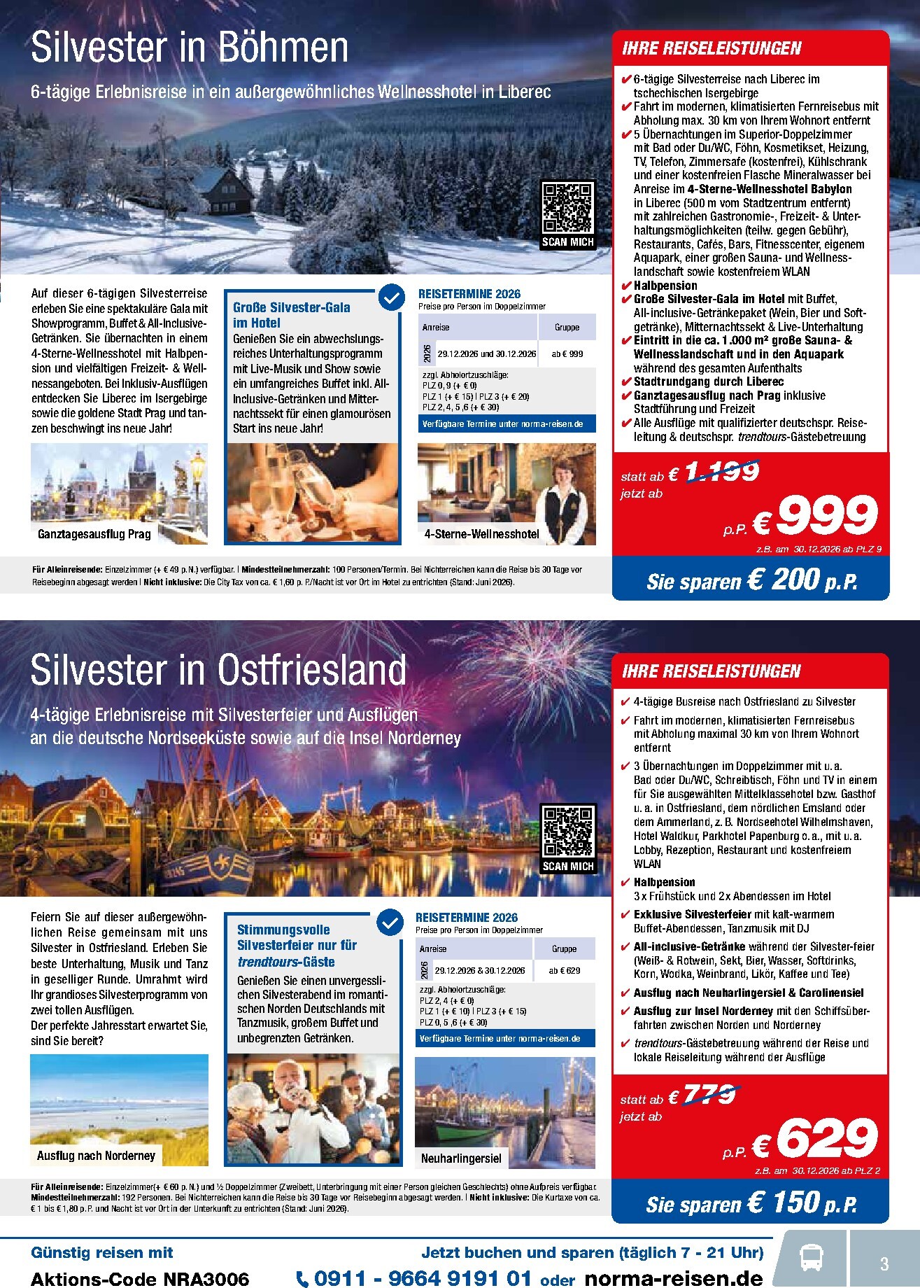 norma - Norma - Reisen Prospekt – von Montag 01.06.2026 bis Dienstag 30.06.2026 - page: 3