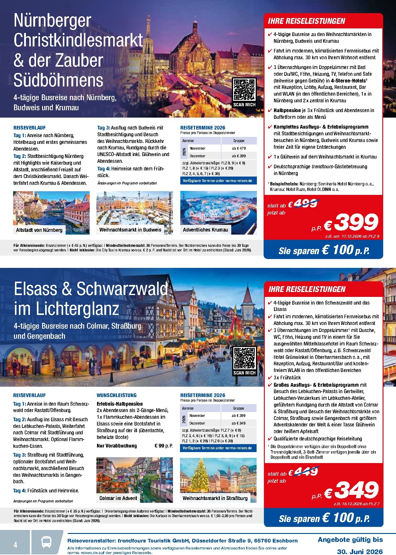 norma - Norma - Reisen Prospekt – von Montag 01.06.2026 bis Dienstag 30.06.2026 - page: 4