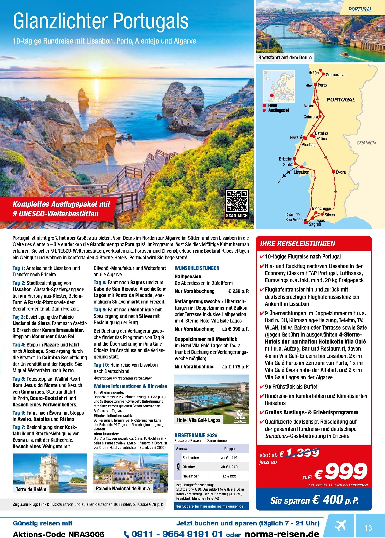 norma - Norma - Reisen Prospekt – von Montag 01.06.2026 bis Dienstag 30.06.2026 - page: 13