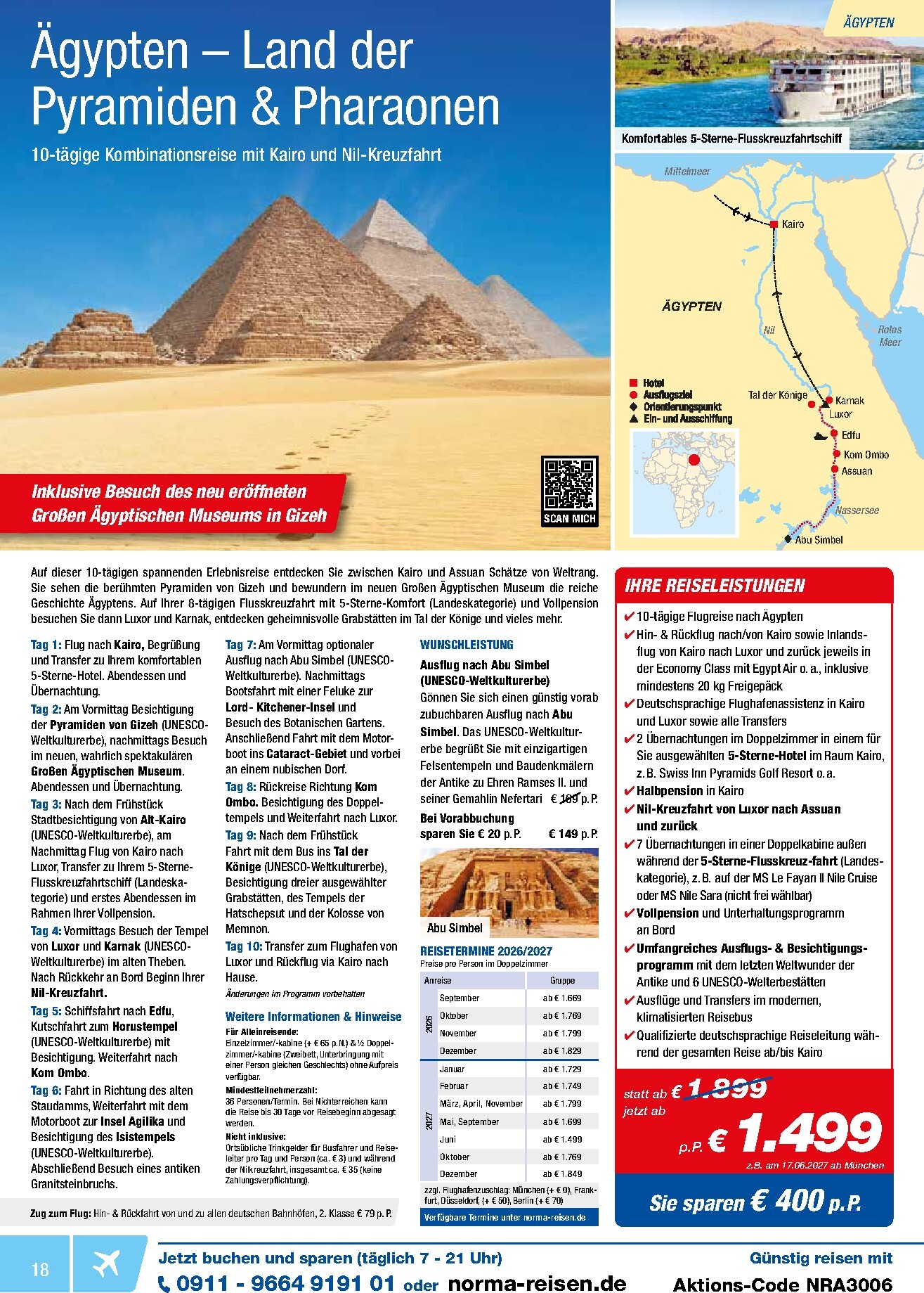 norma - Norma - Reisen Prospekt – von Montag 01.06.2026 bis Dienstag 30.06.2026 - page: 18