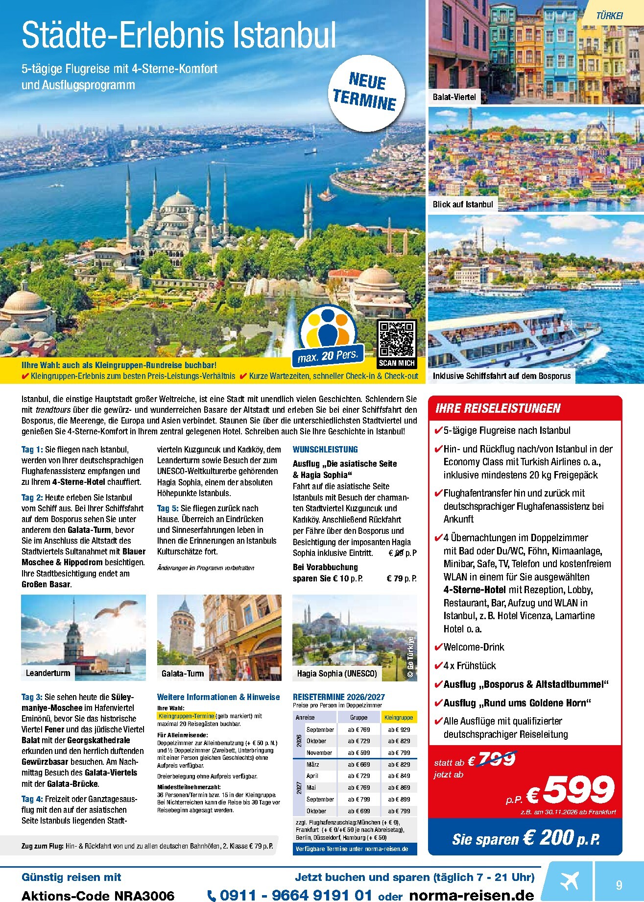 norma - Norma - Reisen Prospekt – von Montag 01.06.2026 bis Dienstag 30.06.2026 - page: 9