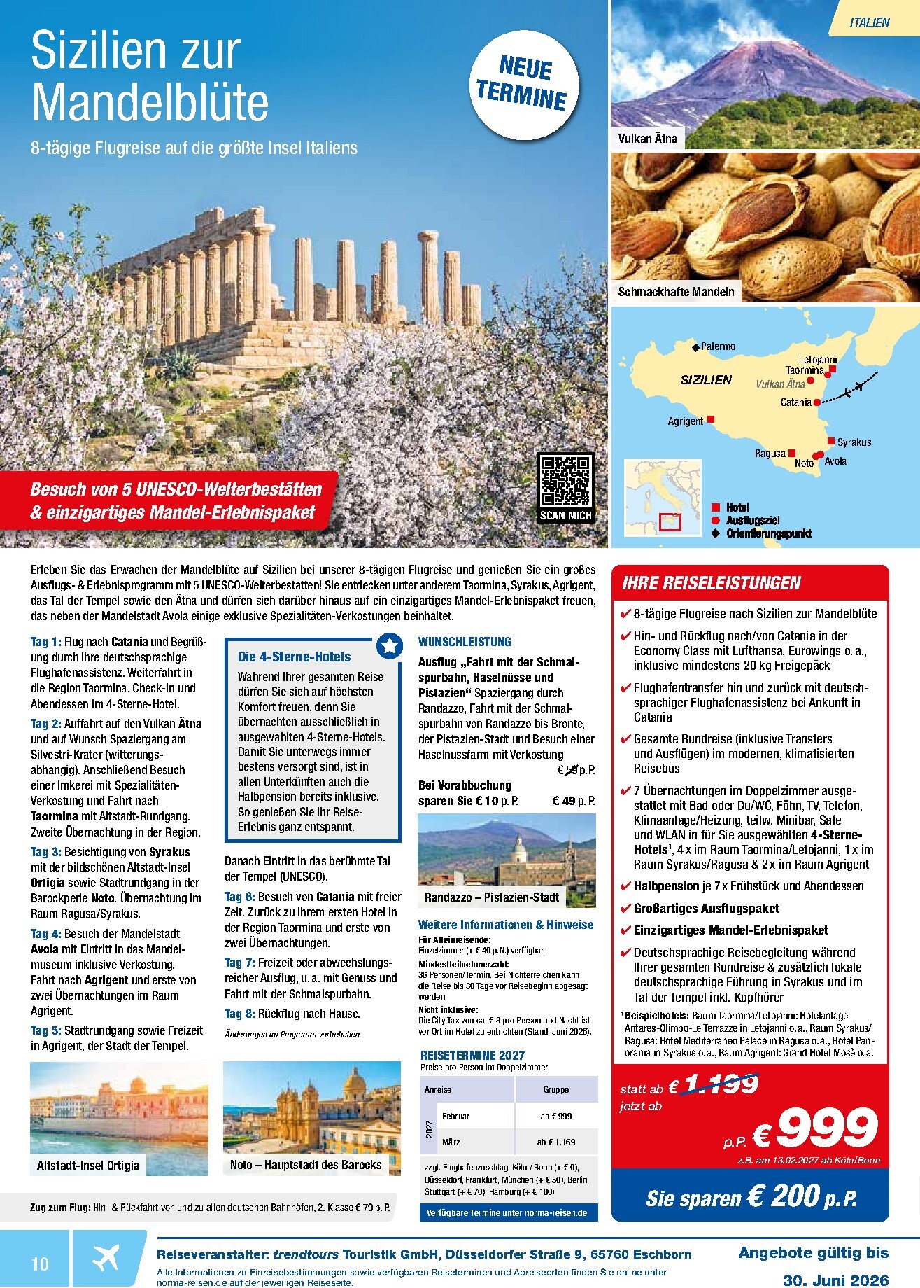 norma - Norma - Reisen Prospekt – von Montag 01.06.2026 bis Dienstag 30.06.2026 - page: 10
