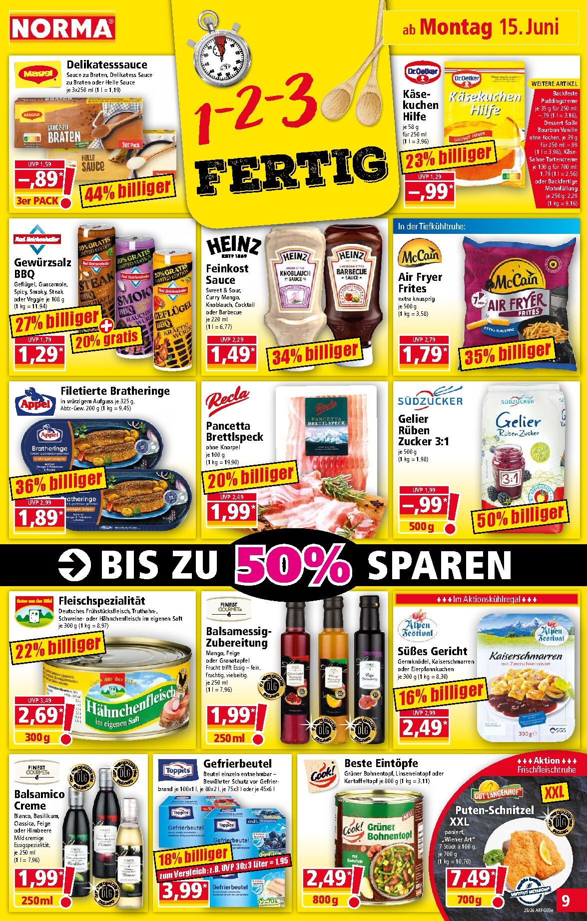 norma - Norma Prospekt nächste Woche – von Montag 15.06.2026 bis Sonntag 21.06.2026 - page: 9