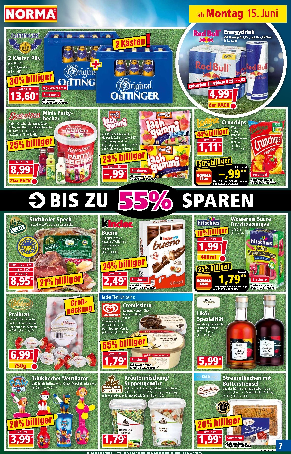 norma - Norma Prospekt nächste Woche – von Montag 15.06.2026 bis Sonntag 21.06.2026 - page: 7