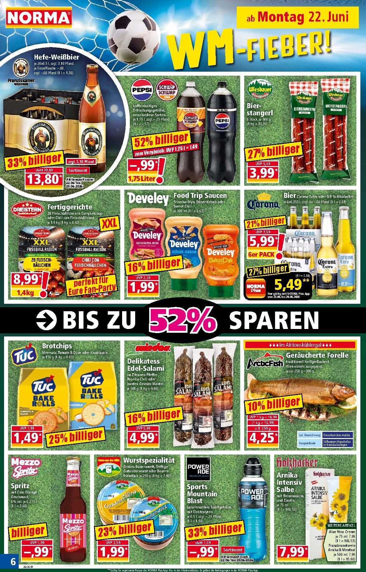 norma - Norma Prospekt nächste Woche – von Montag 22.06.2026 bis Samstag 27.06.2026 - page: 6