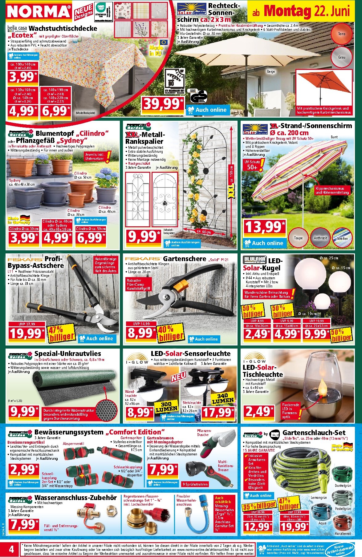 norma - Norma Prospekt nächste Woche – von Montag 22.06.2026 bis Samstag 27.06.2026 - page: 4