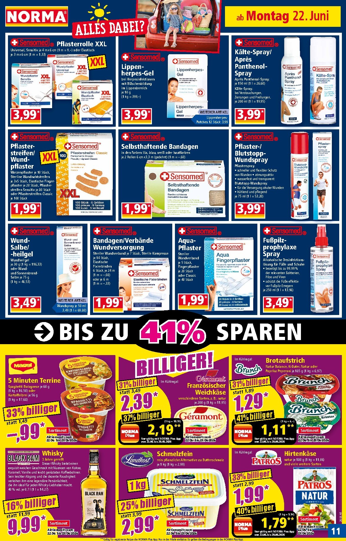 norma - Norma Prospekt nächste Woche – von Montag 22.06.2026 bis Samstag 27.06.2026 - page: 11